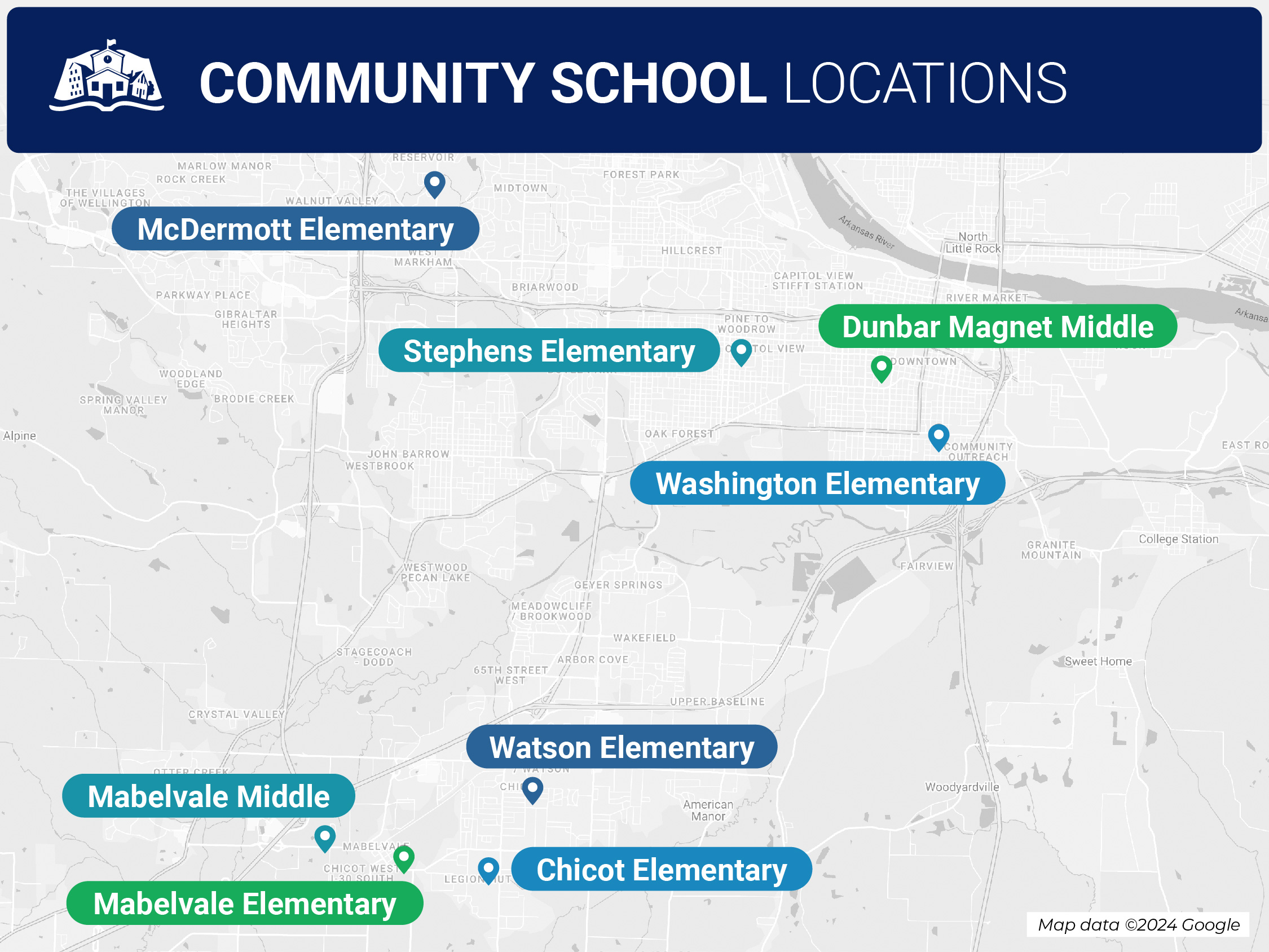 Community School Locations