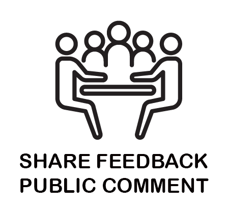 SHARE FEEDBACK PUBLIC COMMENT