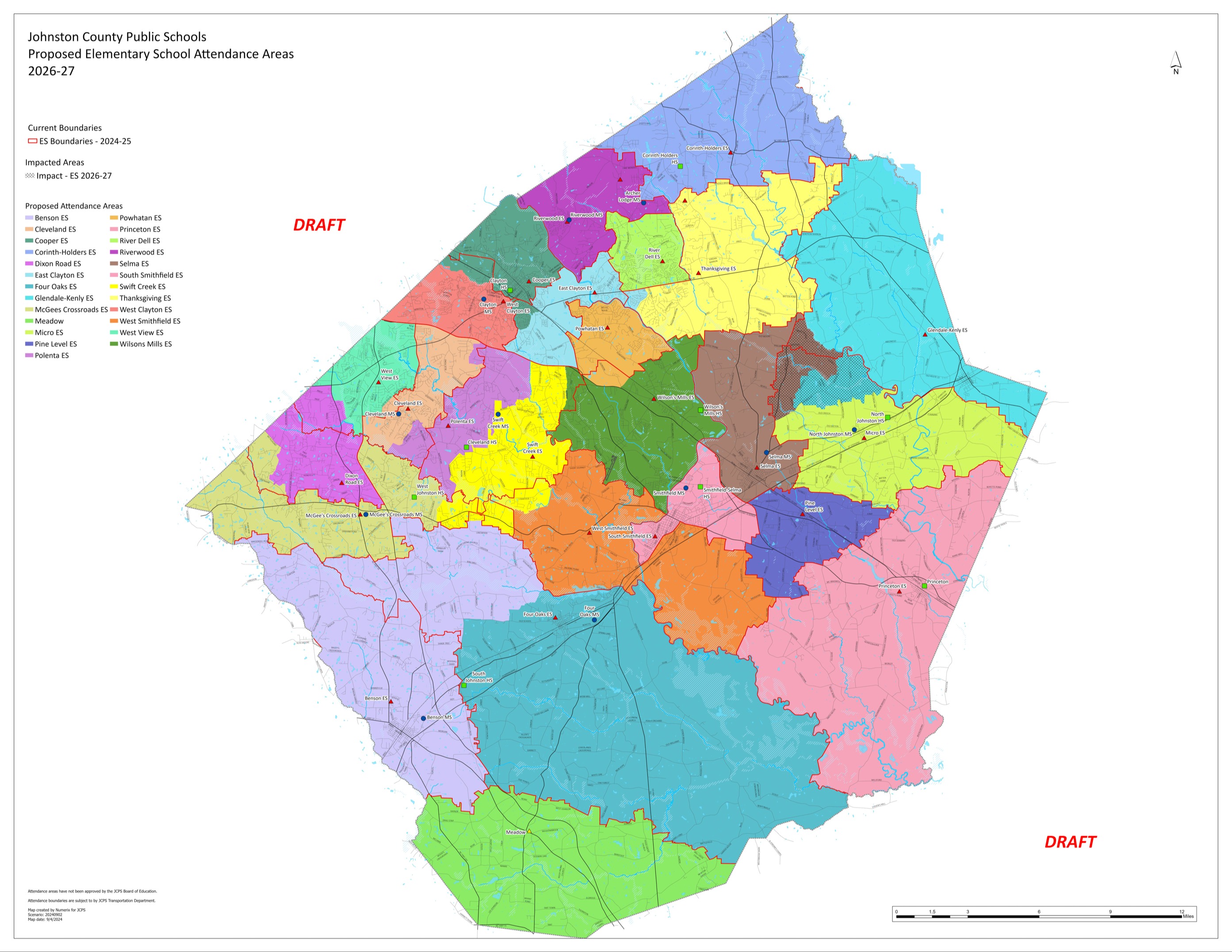 2026-2027 Elementary Student Assignment Map