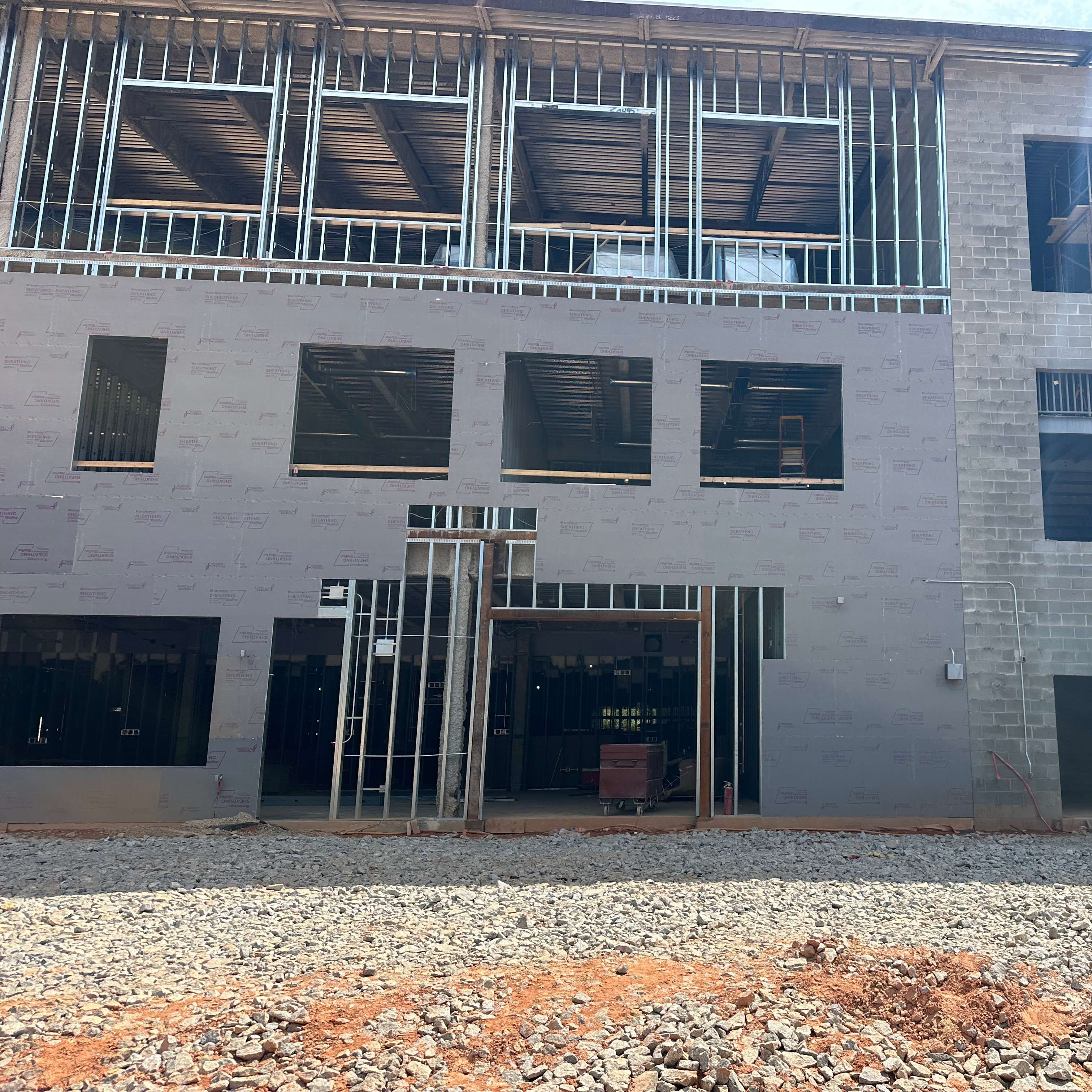 Exterior Classroom Tower