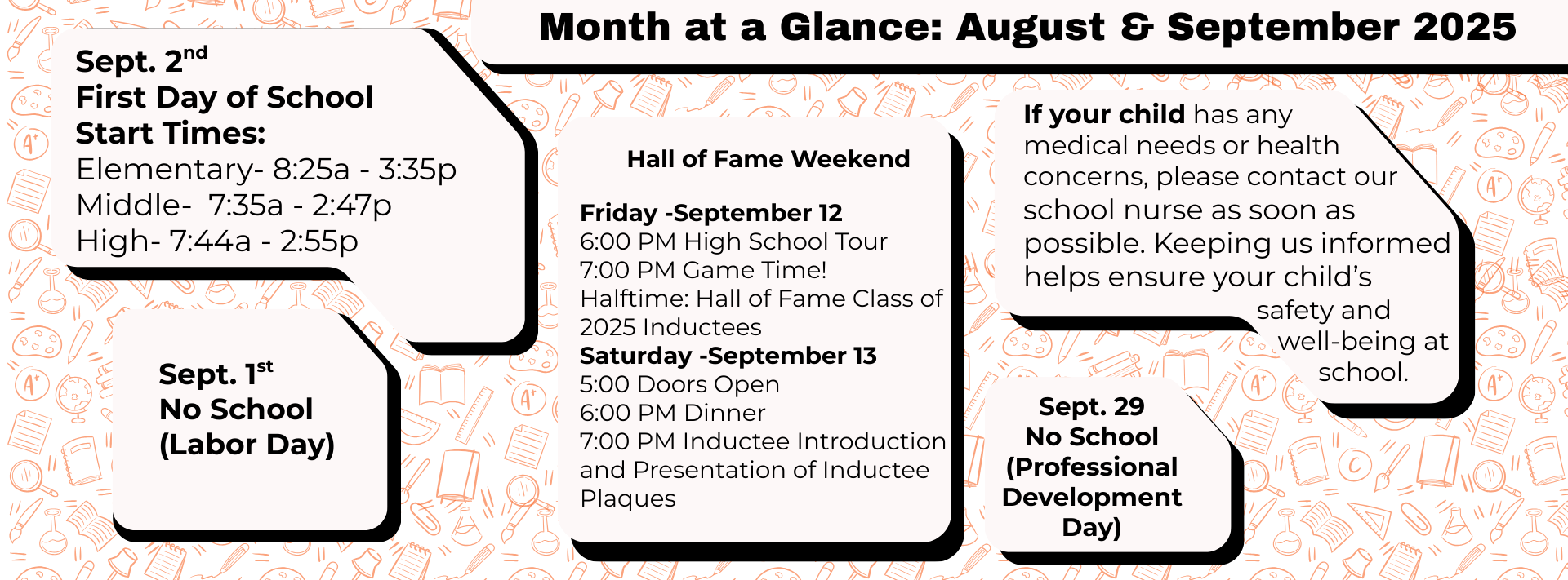 Month at a Glance