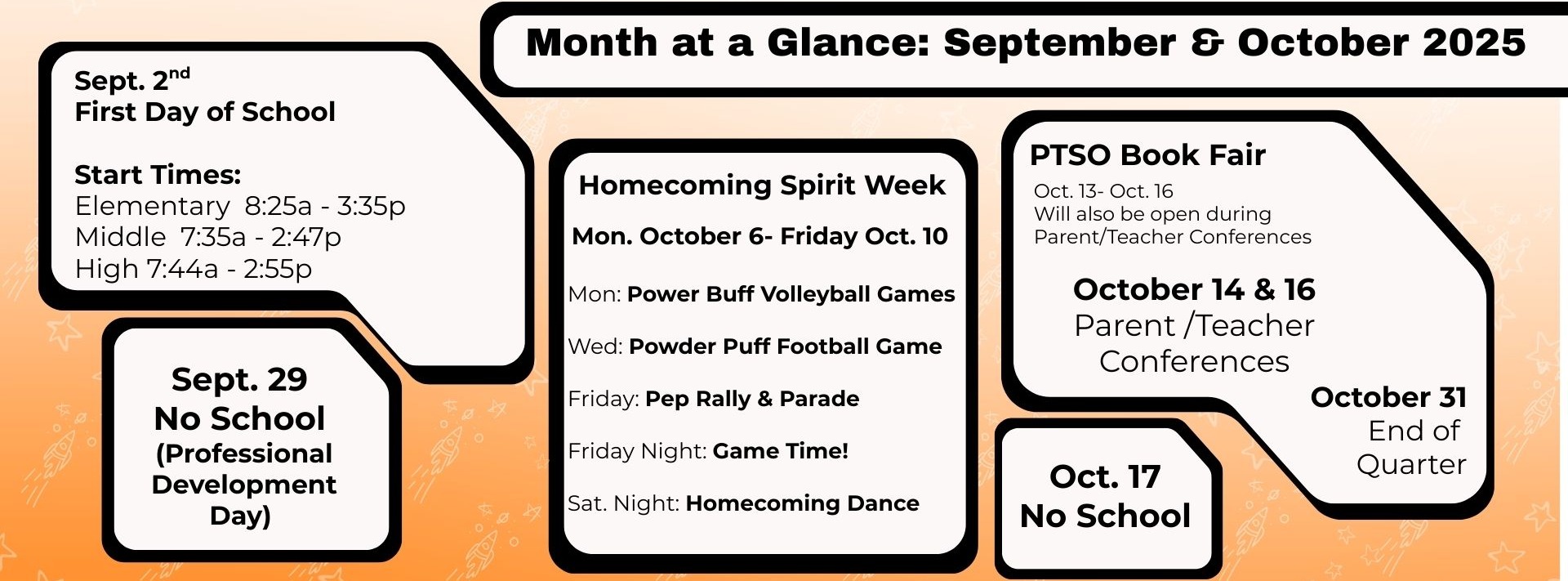 Month at a Glance