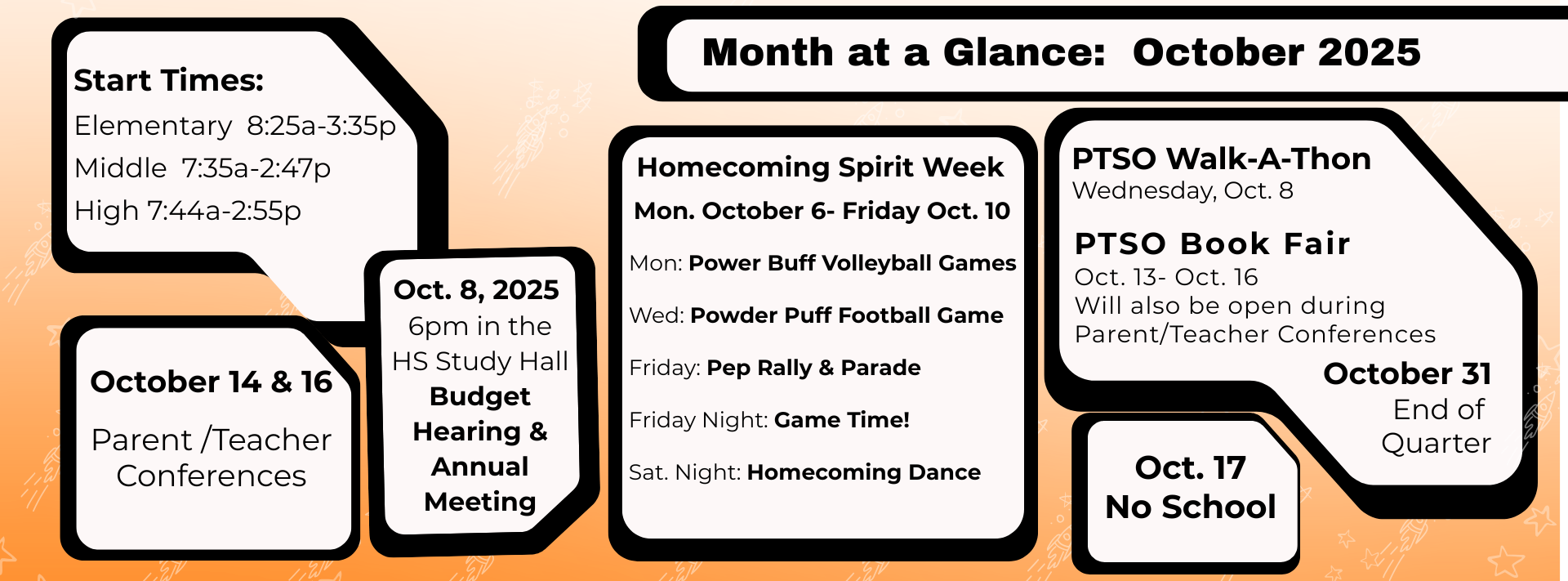 Month at a Glance