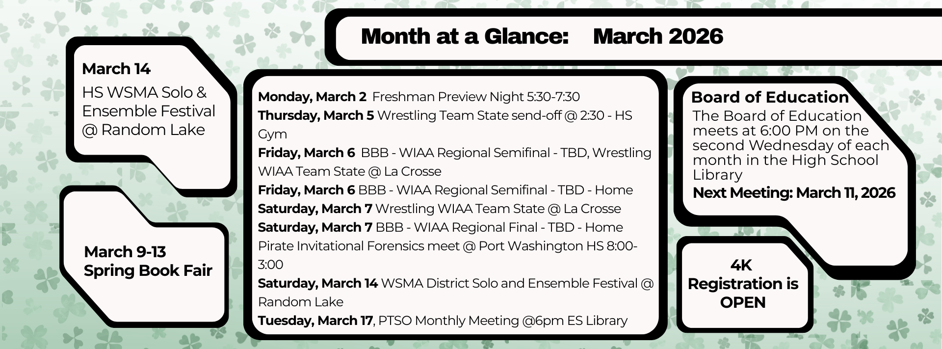 Month at a Glance
