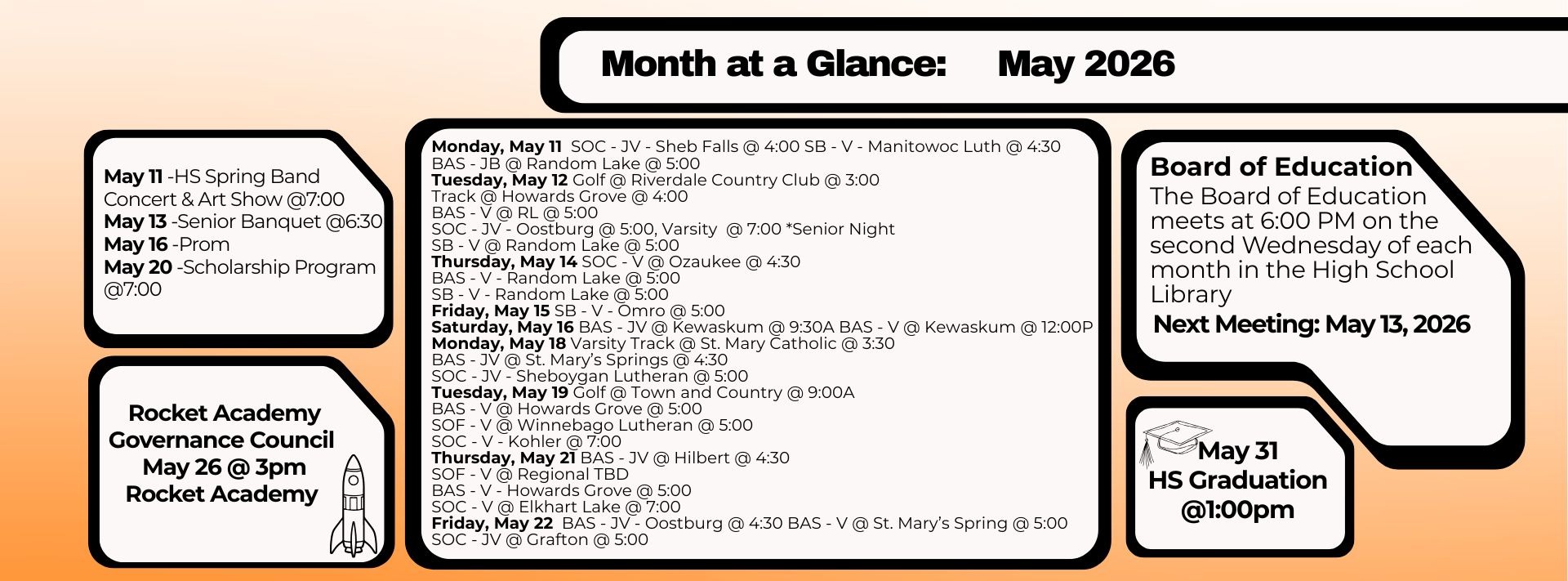 Month at a Glance