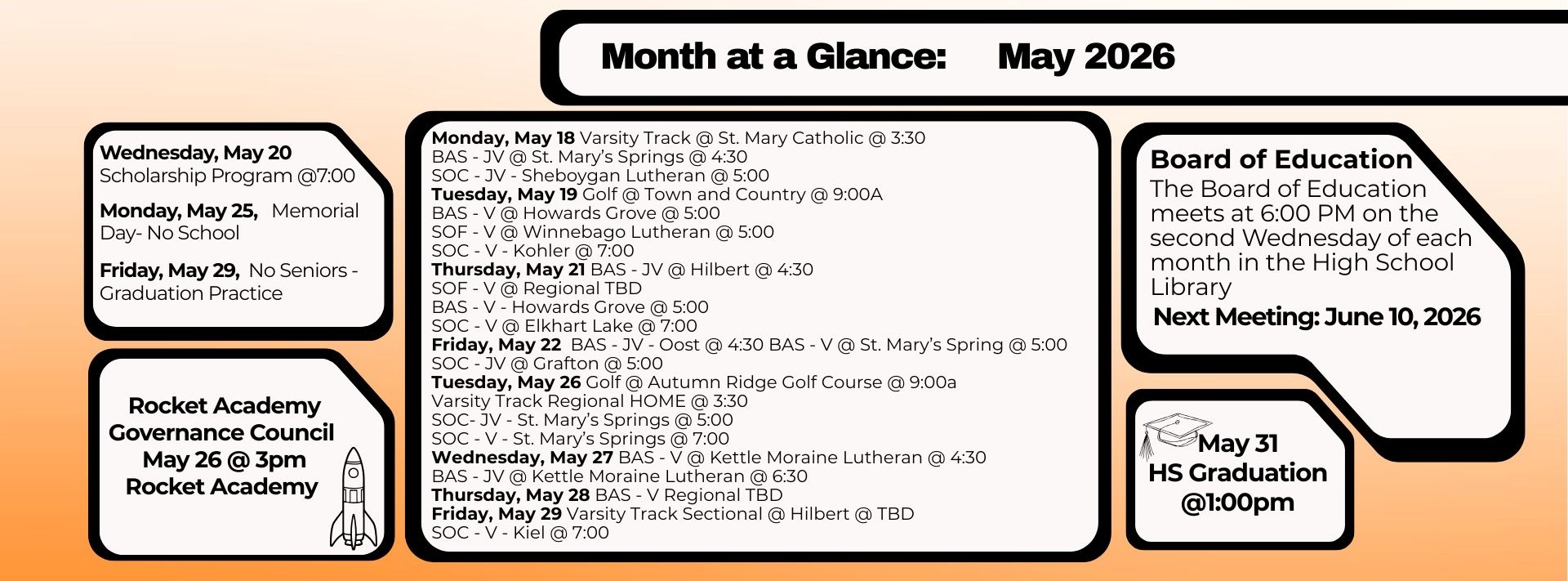 Month at a Glance