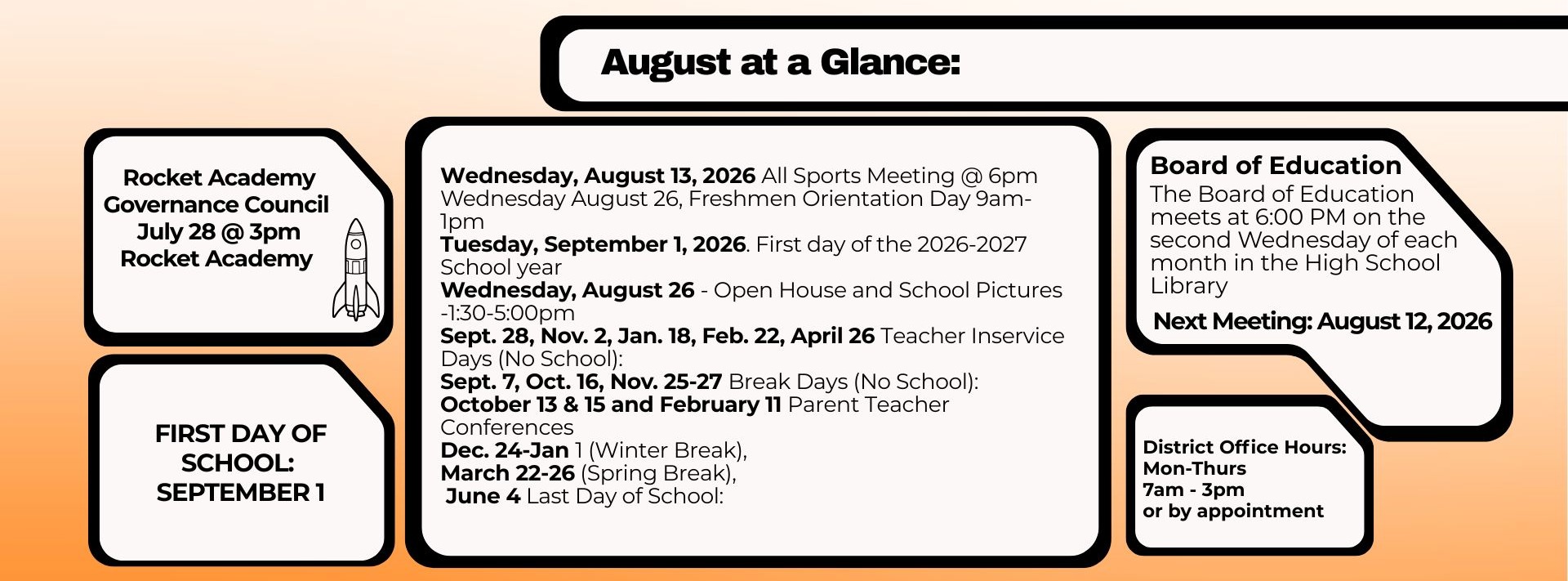 Month at a Glance