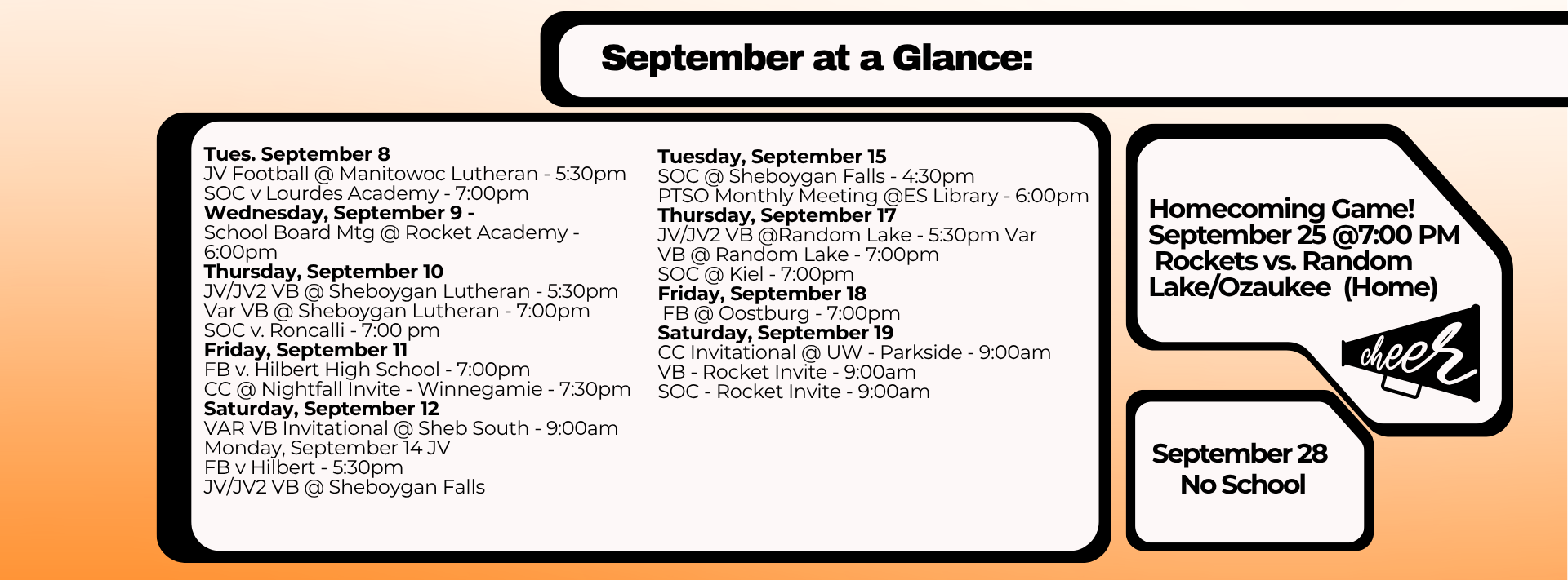 Month at a Glance