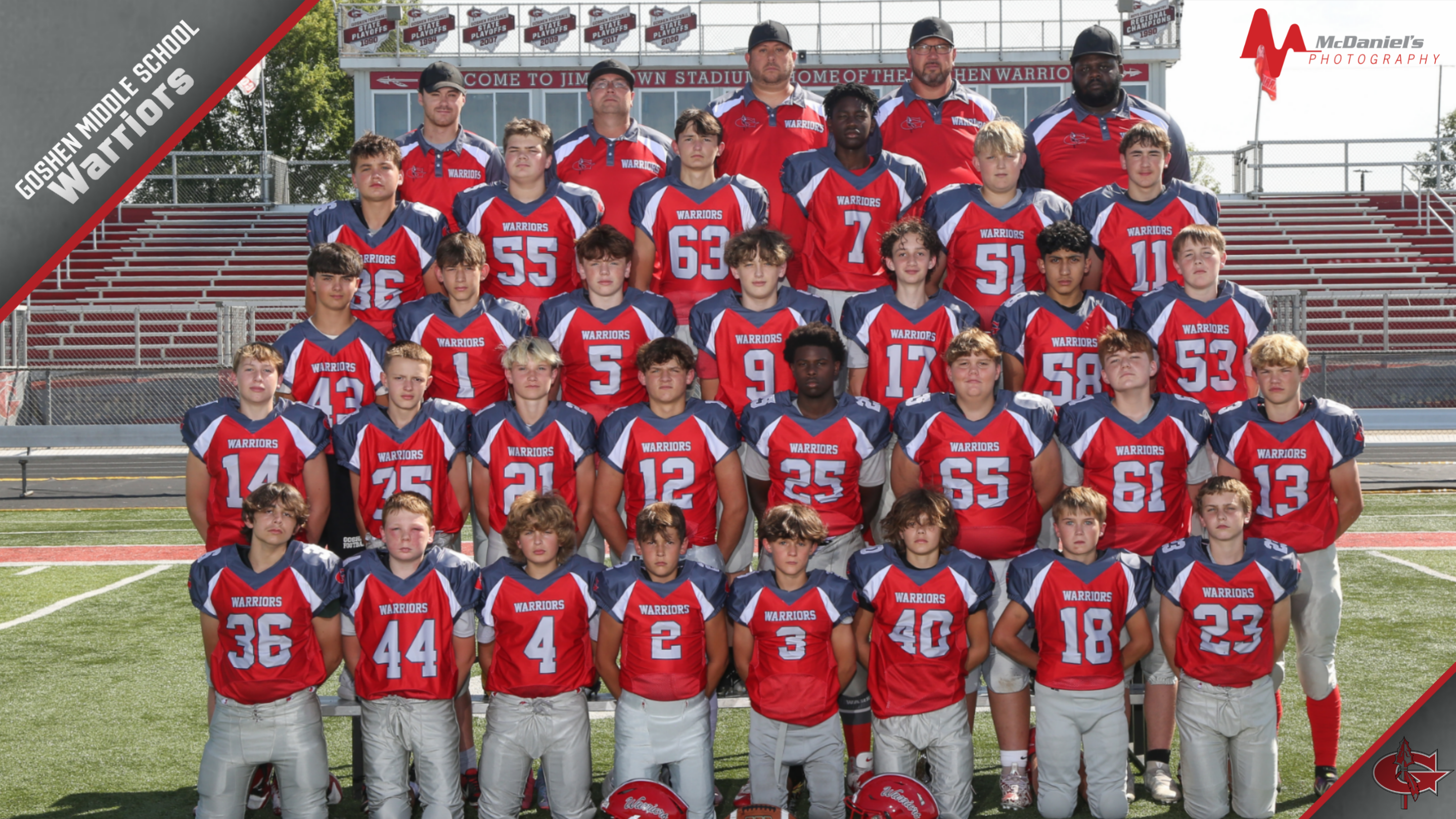 football team photo