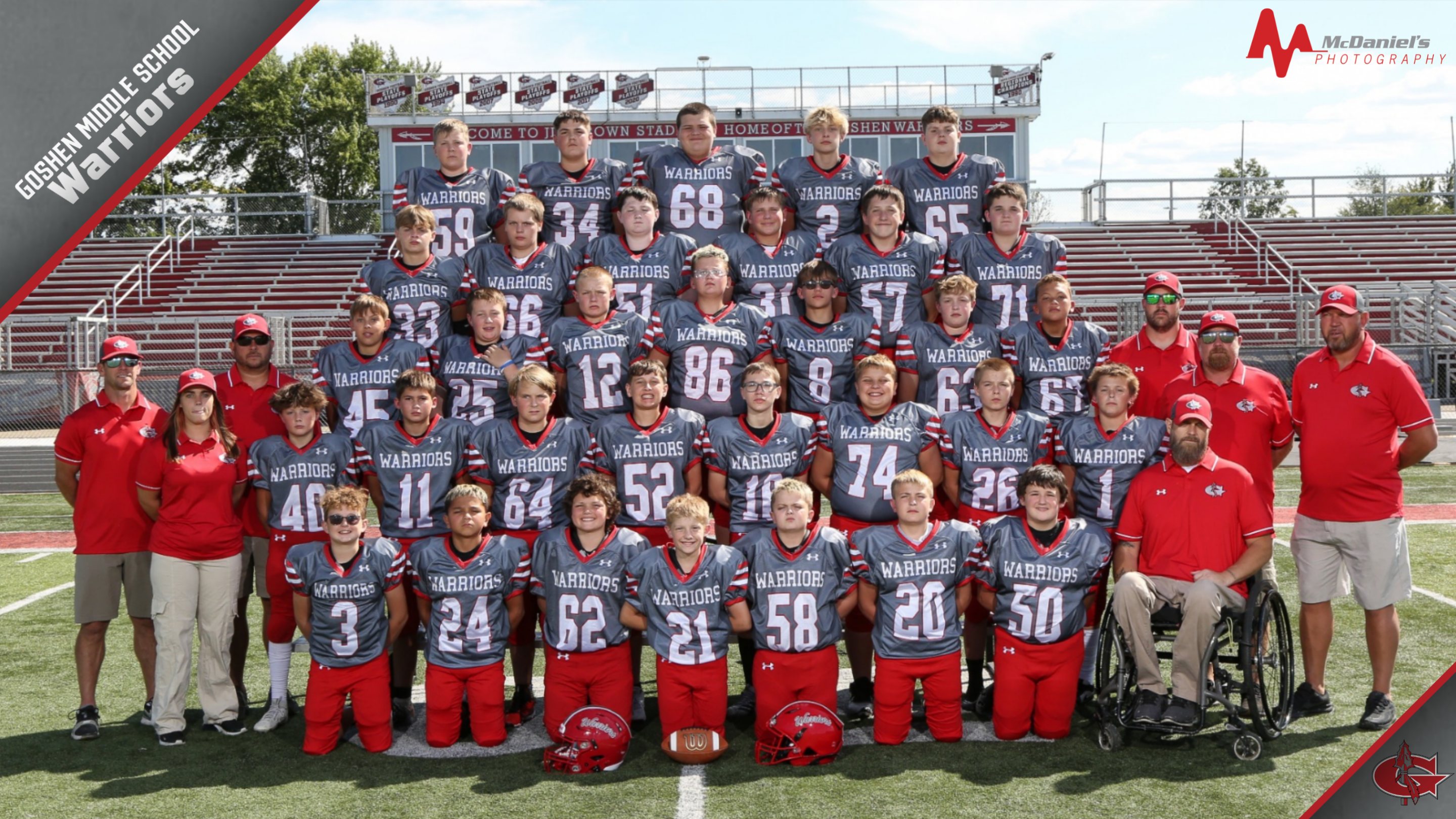 football team photo