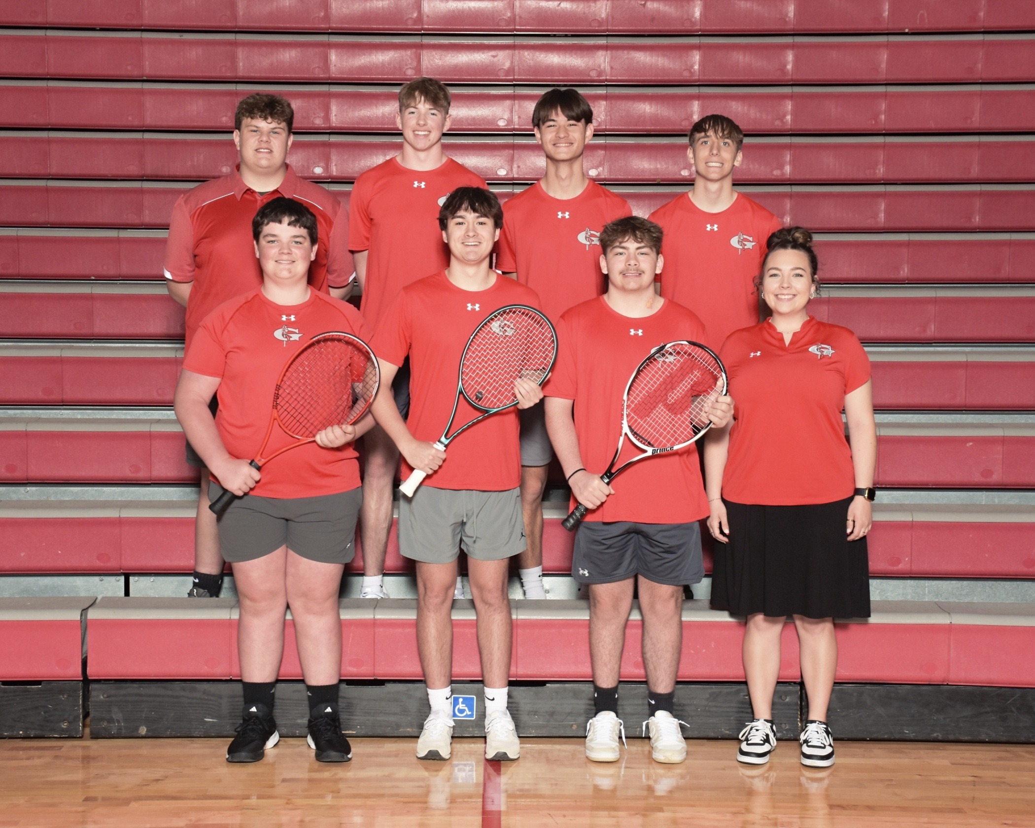 Tennis team photo