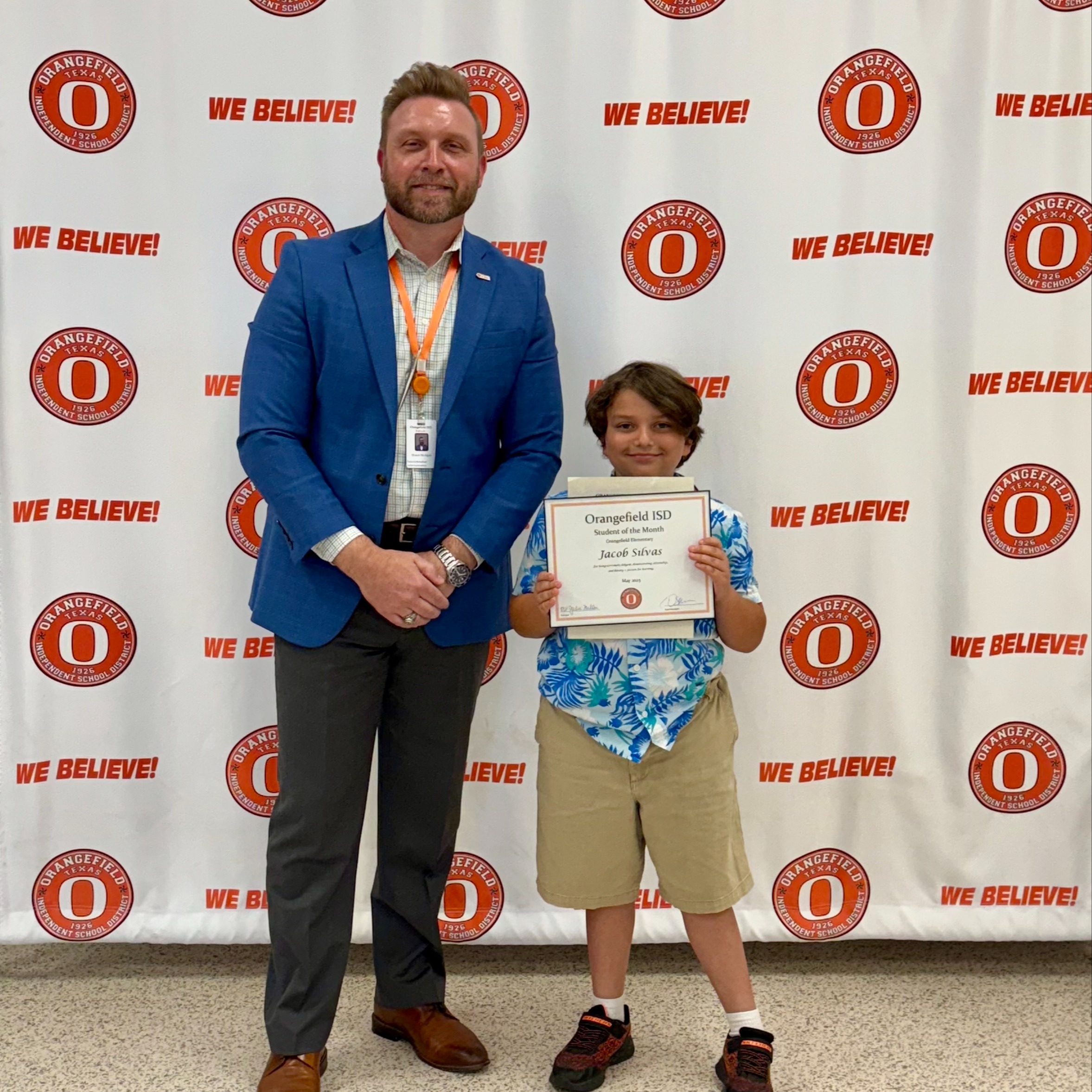 Student of the Month 3-5