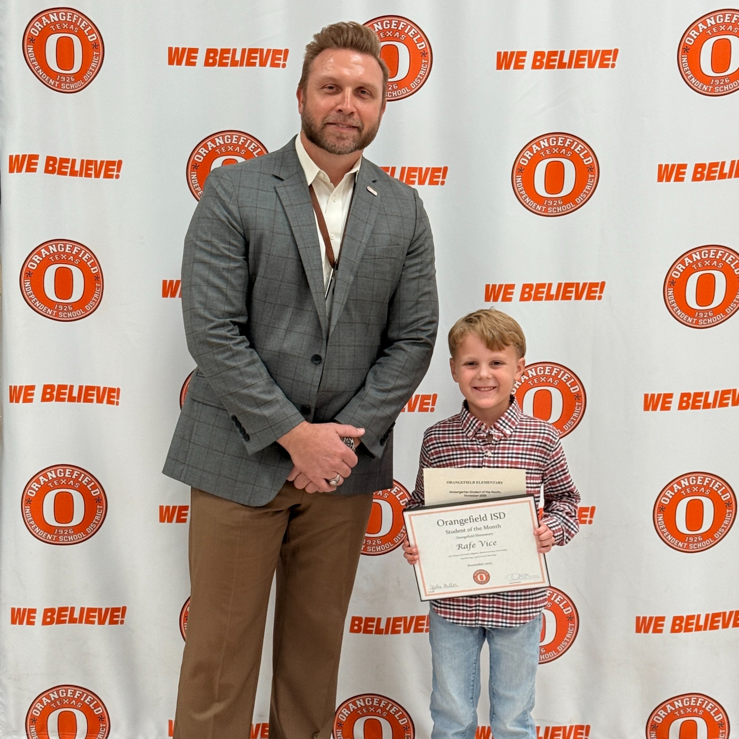 Student of the Month K-2