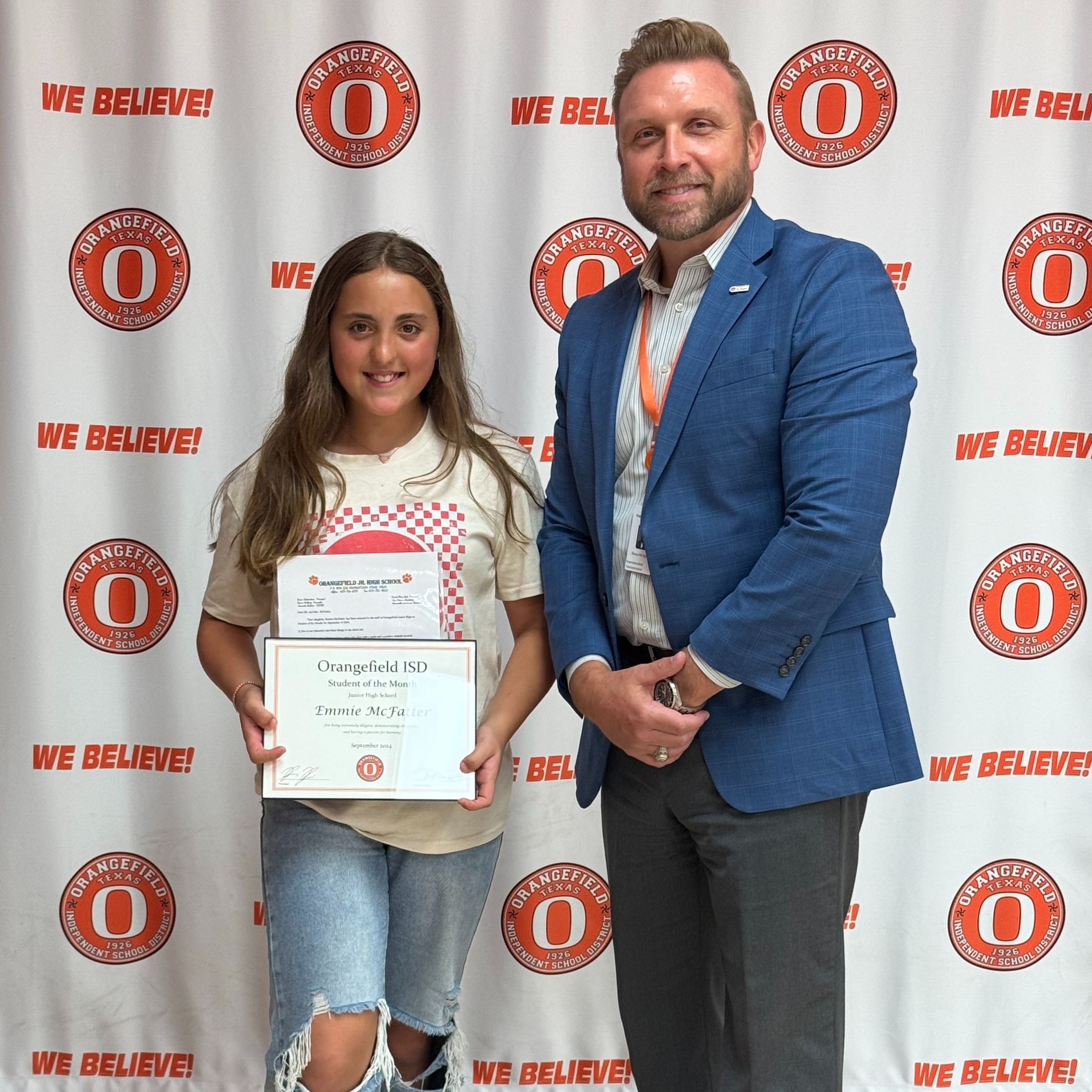 OJH Student of the Month