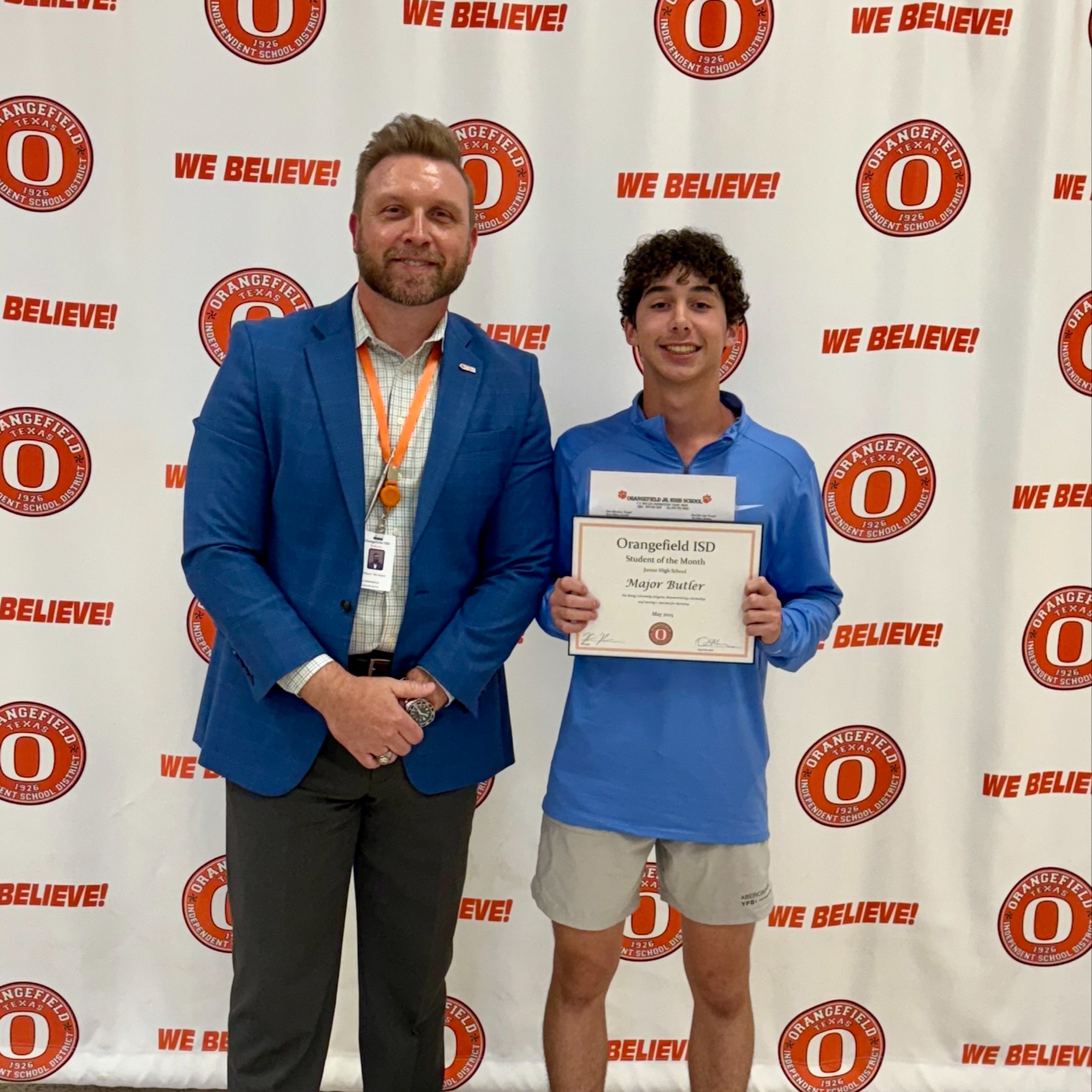 OJH Student of the Month