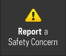 report a Safety concern is read