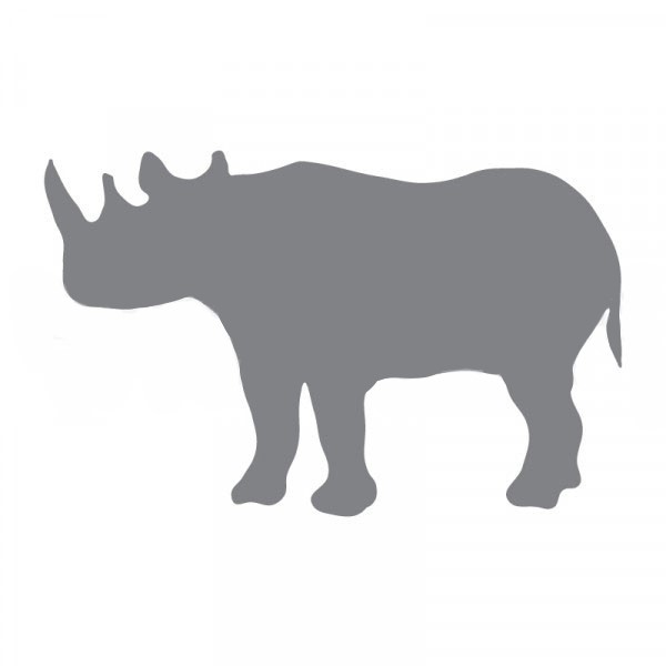Grey Rhino drawing