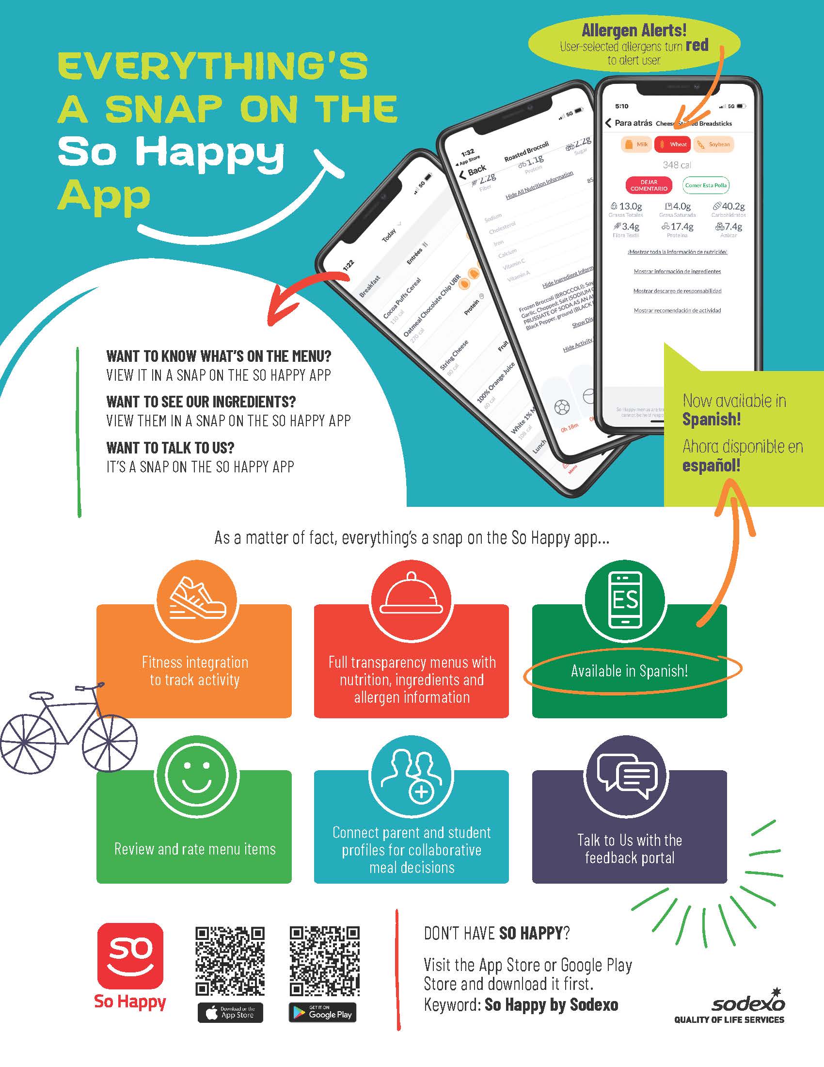 So Happy App Flyer Image