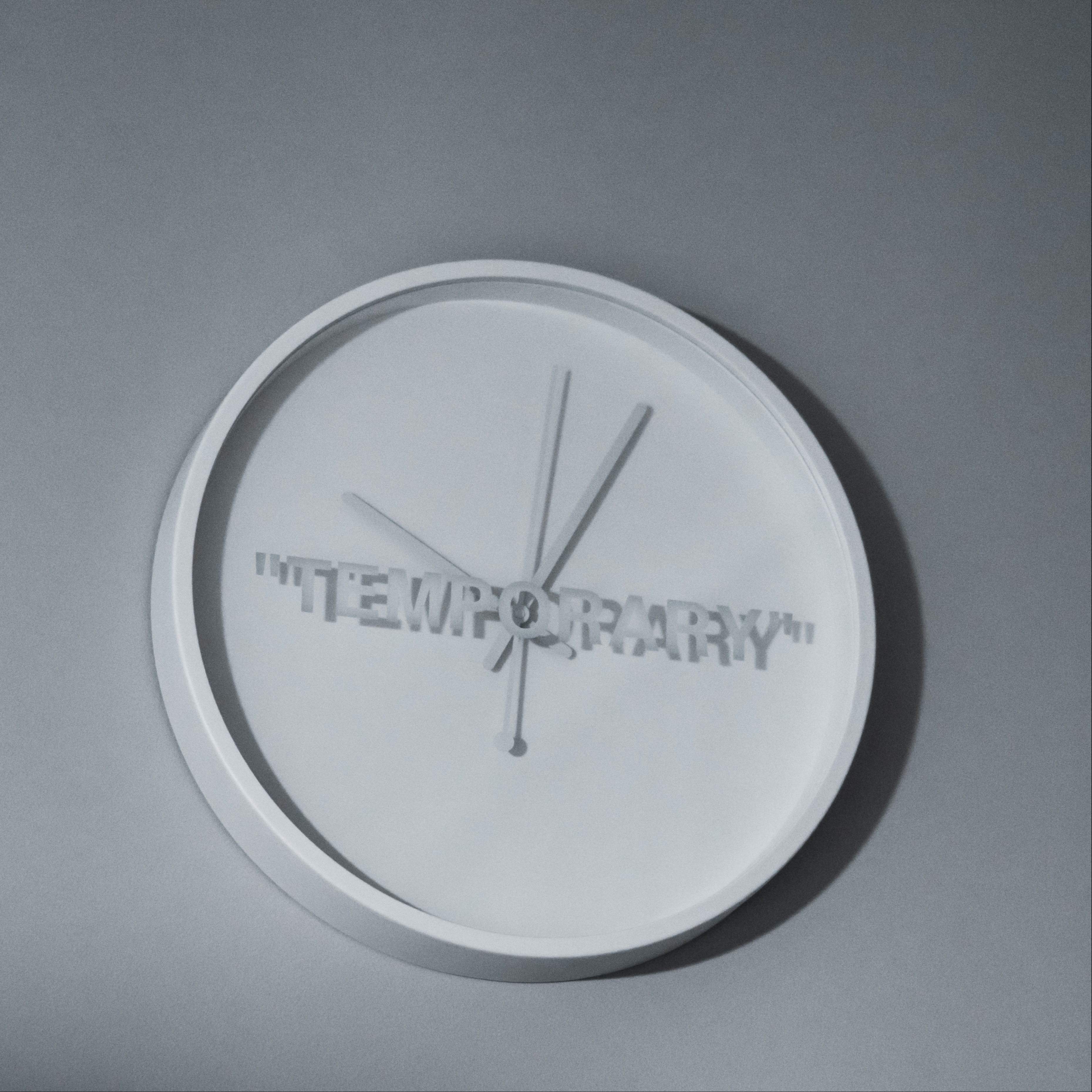 District 4 - VACANT - PICTURE OF WHITE CLOCK THAT SAYS TEMPORARY