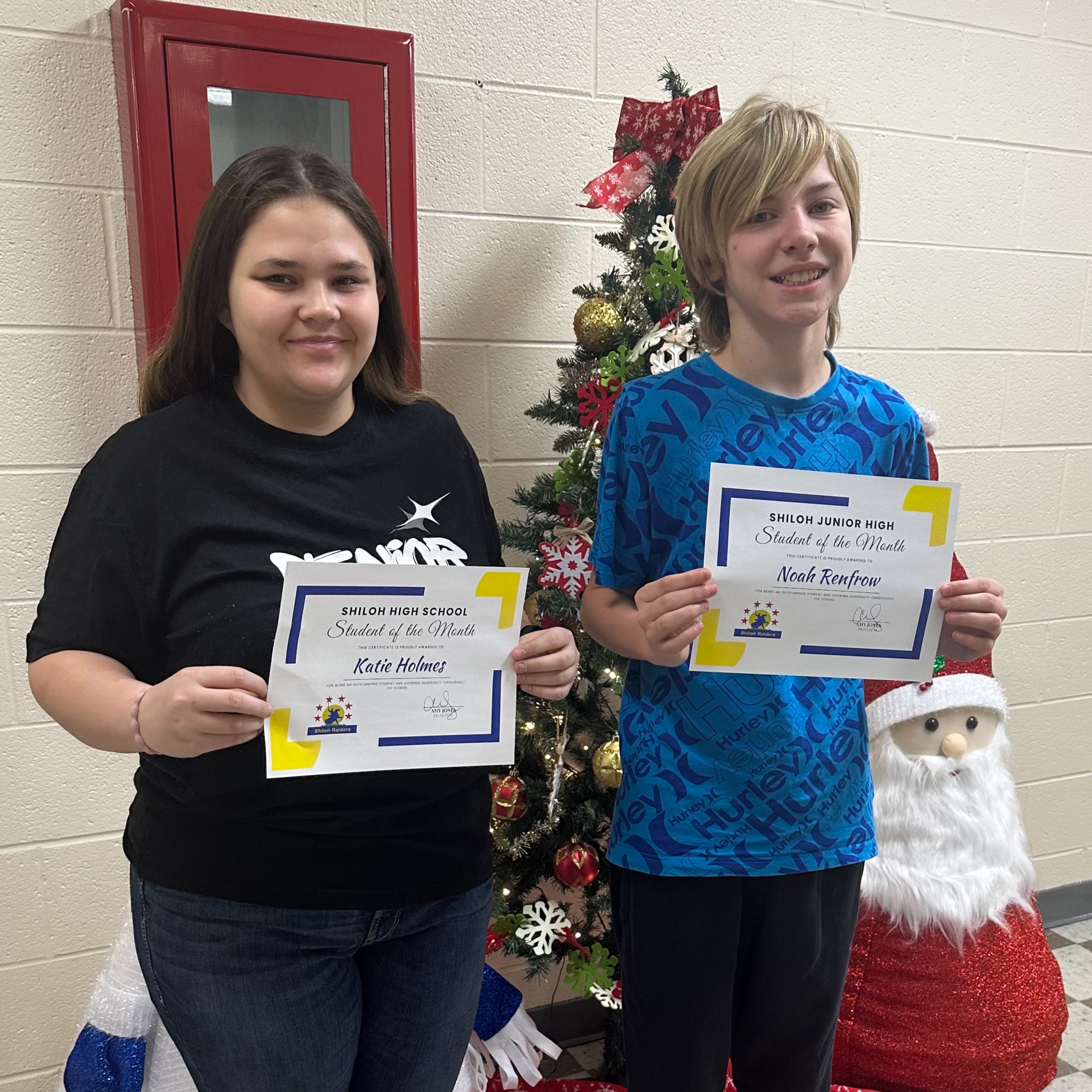 December students of the month: generosity