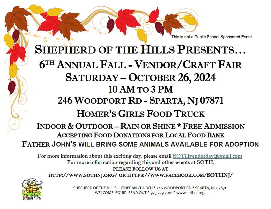 Shephard of The Hills Craft Fair