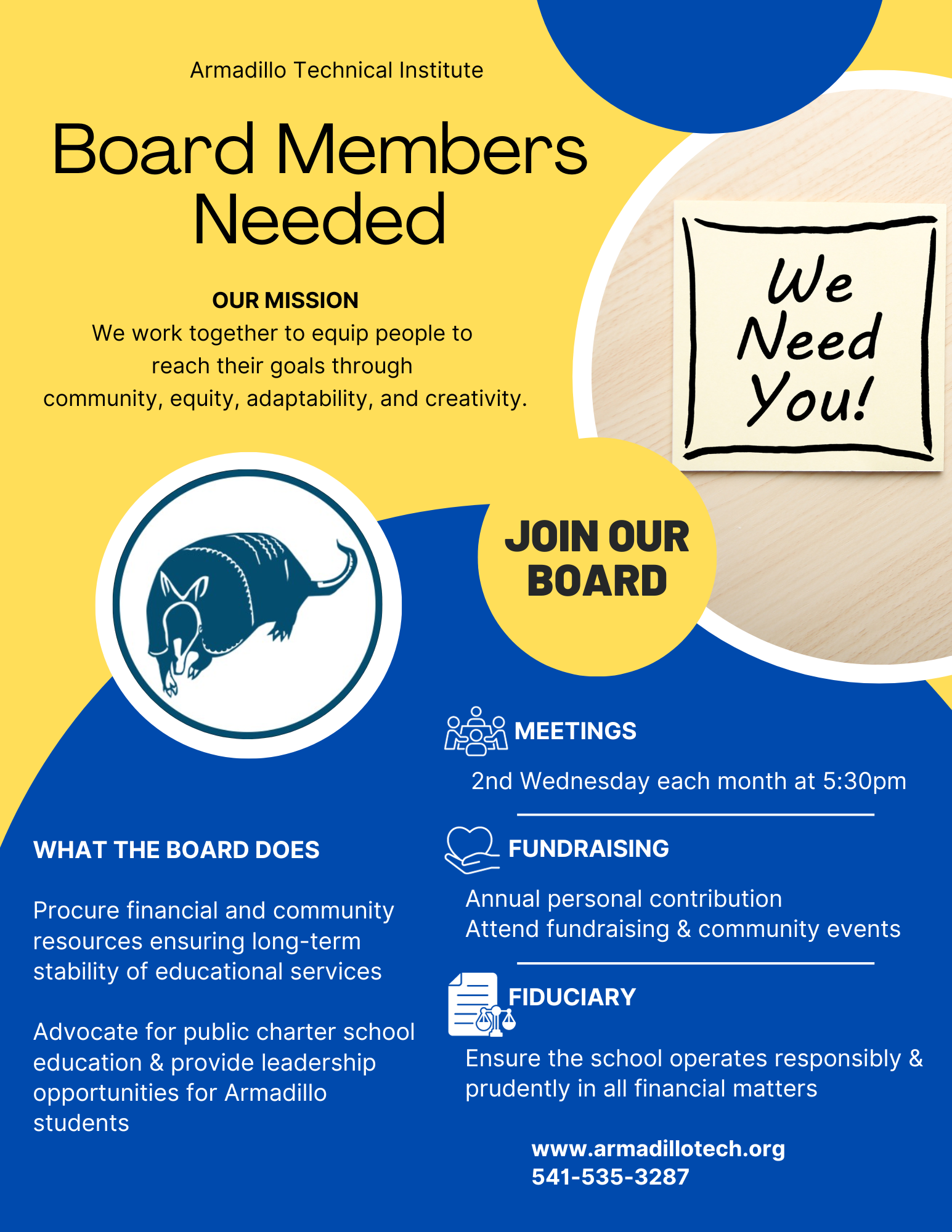 Board Recruitment Poster