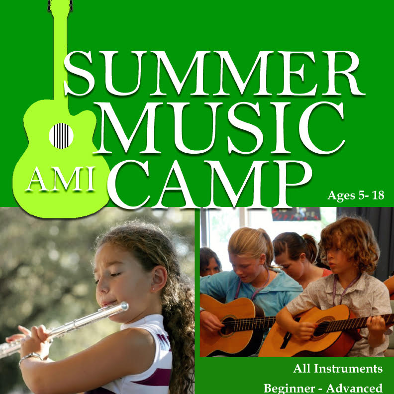 AMI Summer Music Camp flyer