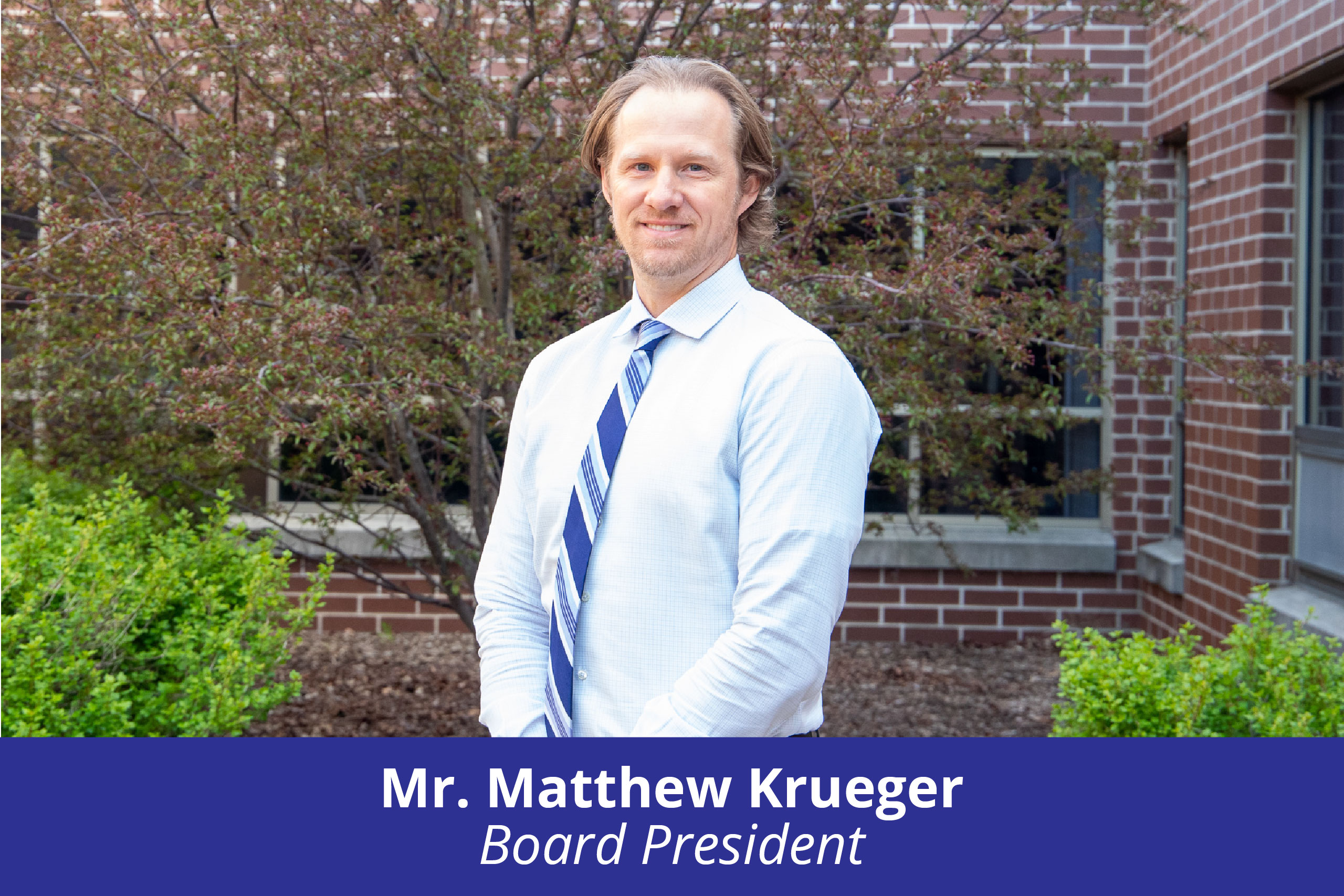 Image of Board President Matthew Krueger