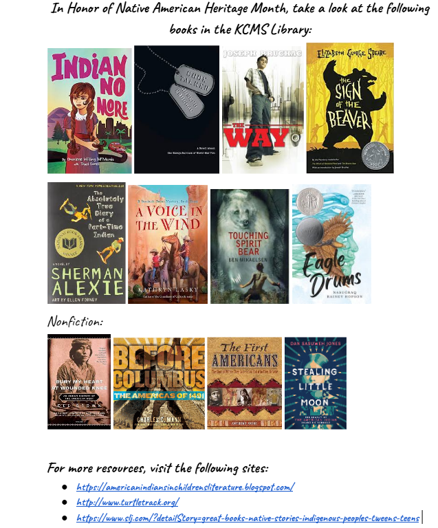 Native American Heritage Month