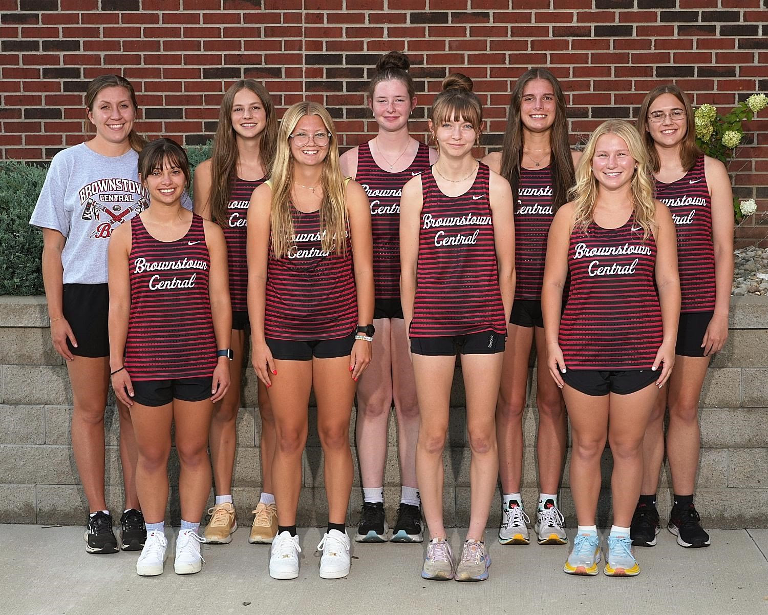 Girls Cross Country team