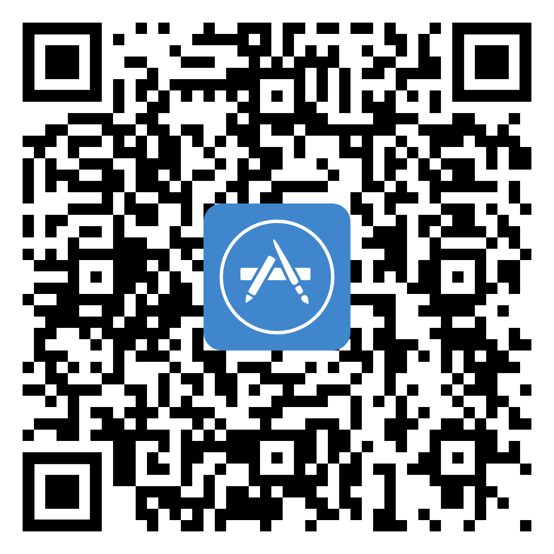 QR code for ParentSquare app download in Apple App Store