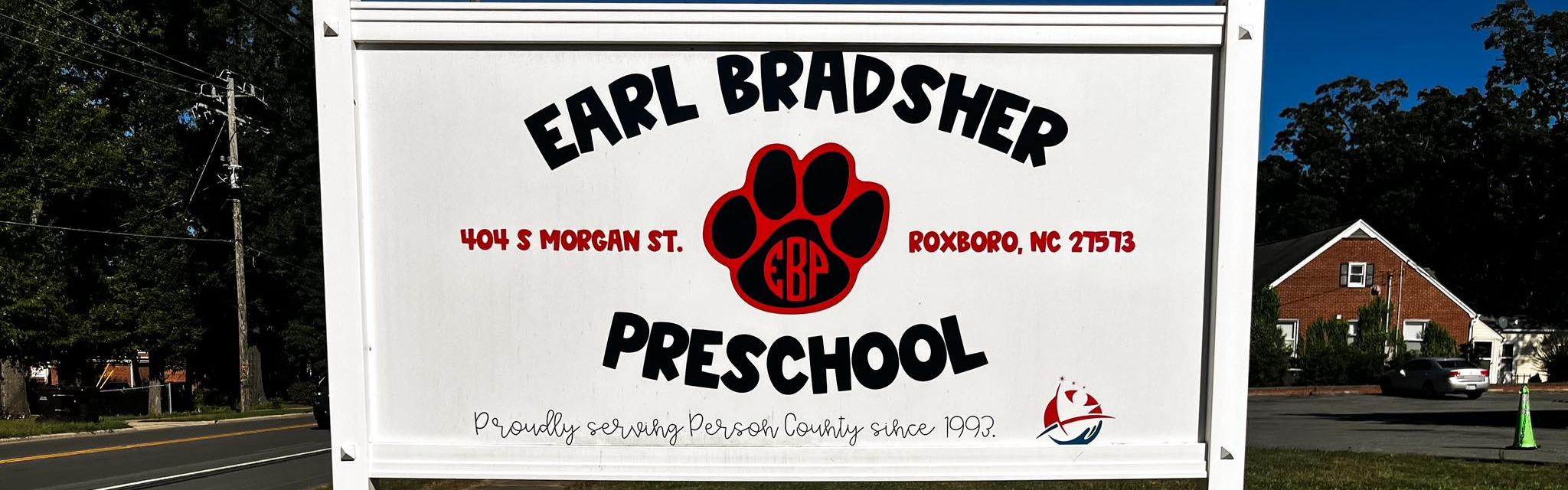 Earl Bradsher Preschool - Proudly serving Person County since 1993.