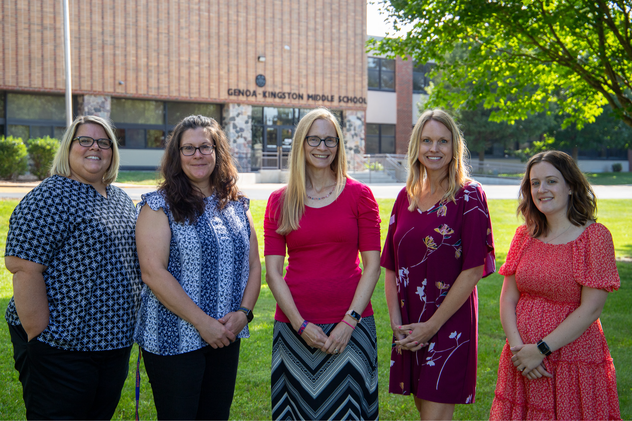 image of seventh grade staff