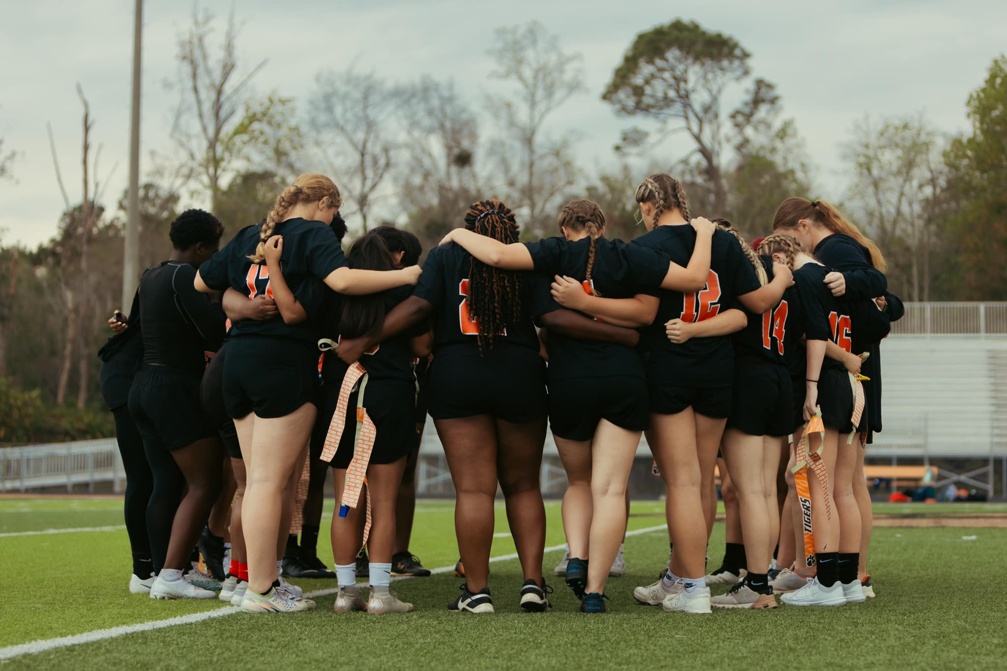 2023-2024 Flag Football Team - photo by Taylor Edgerton