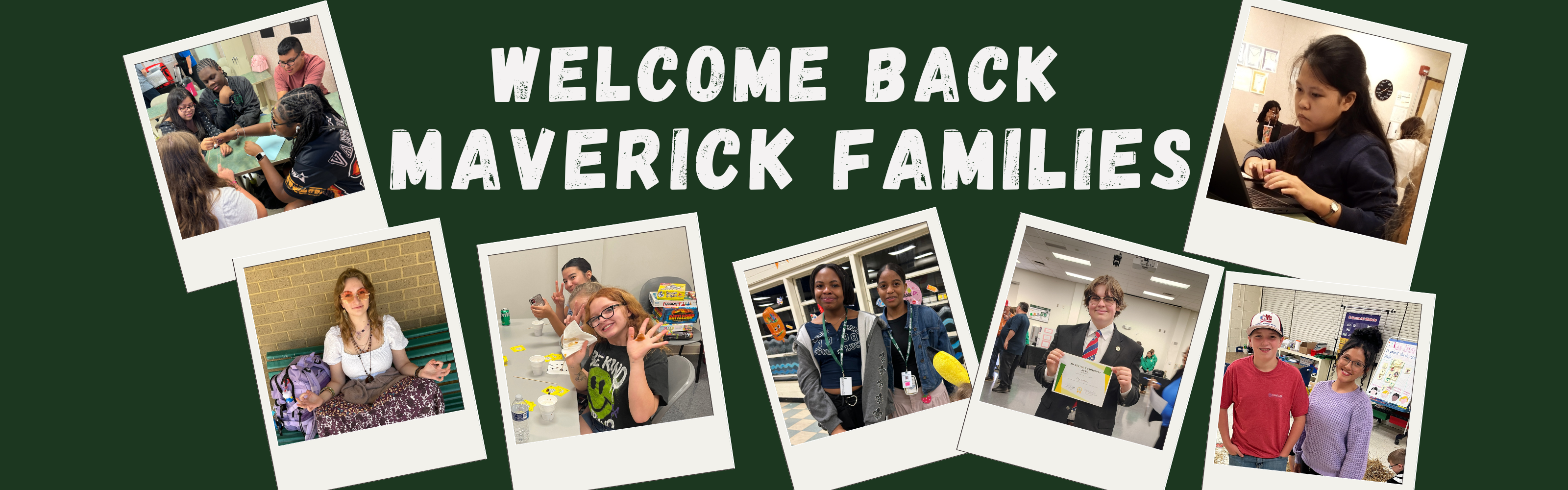 welcome back maverick families