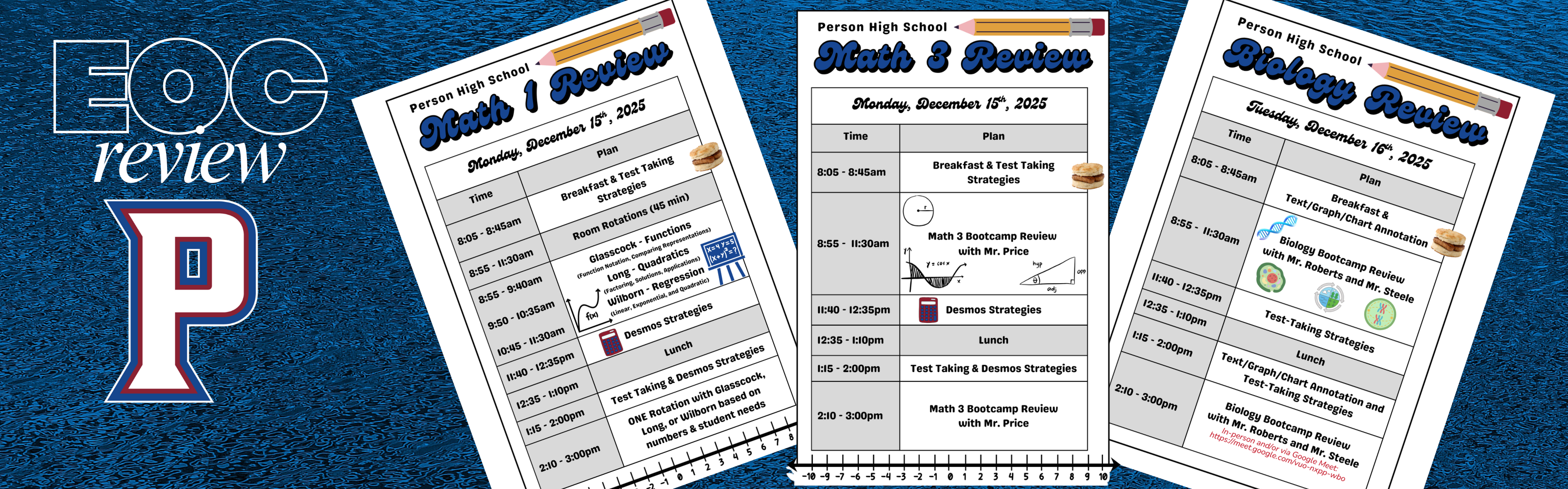 EOC Review Opportunities