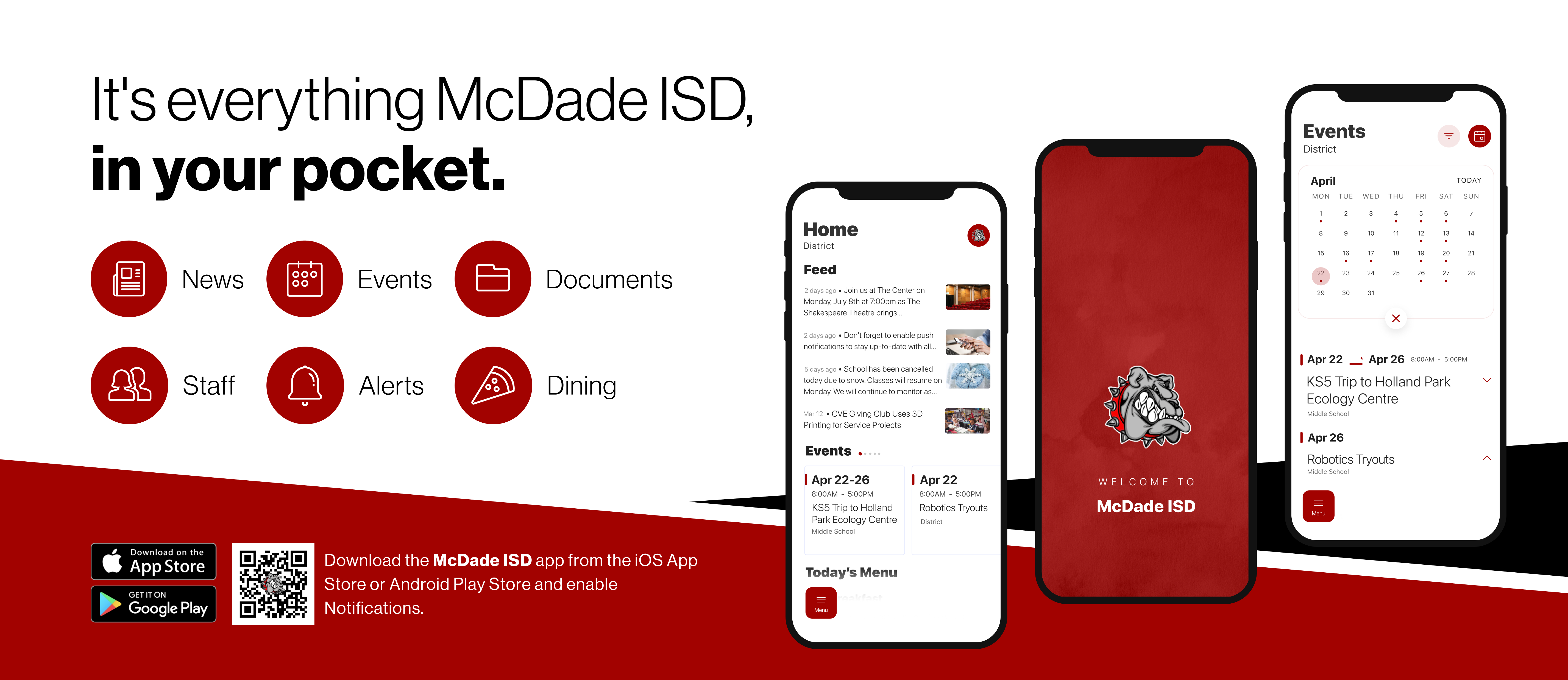 It's everything McDade ISD in your pocket.