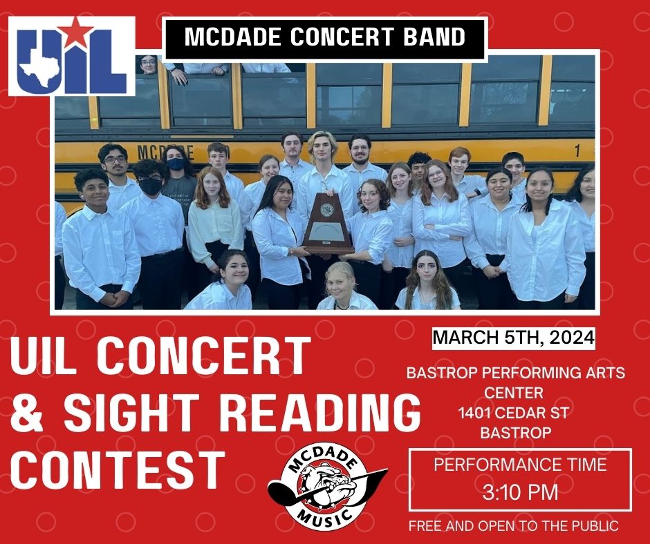 UIL Concert and Sight Reading Contest