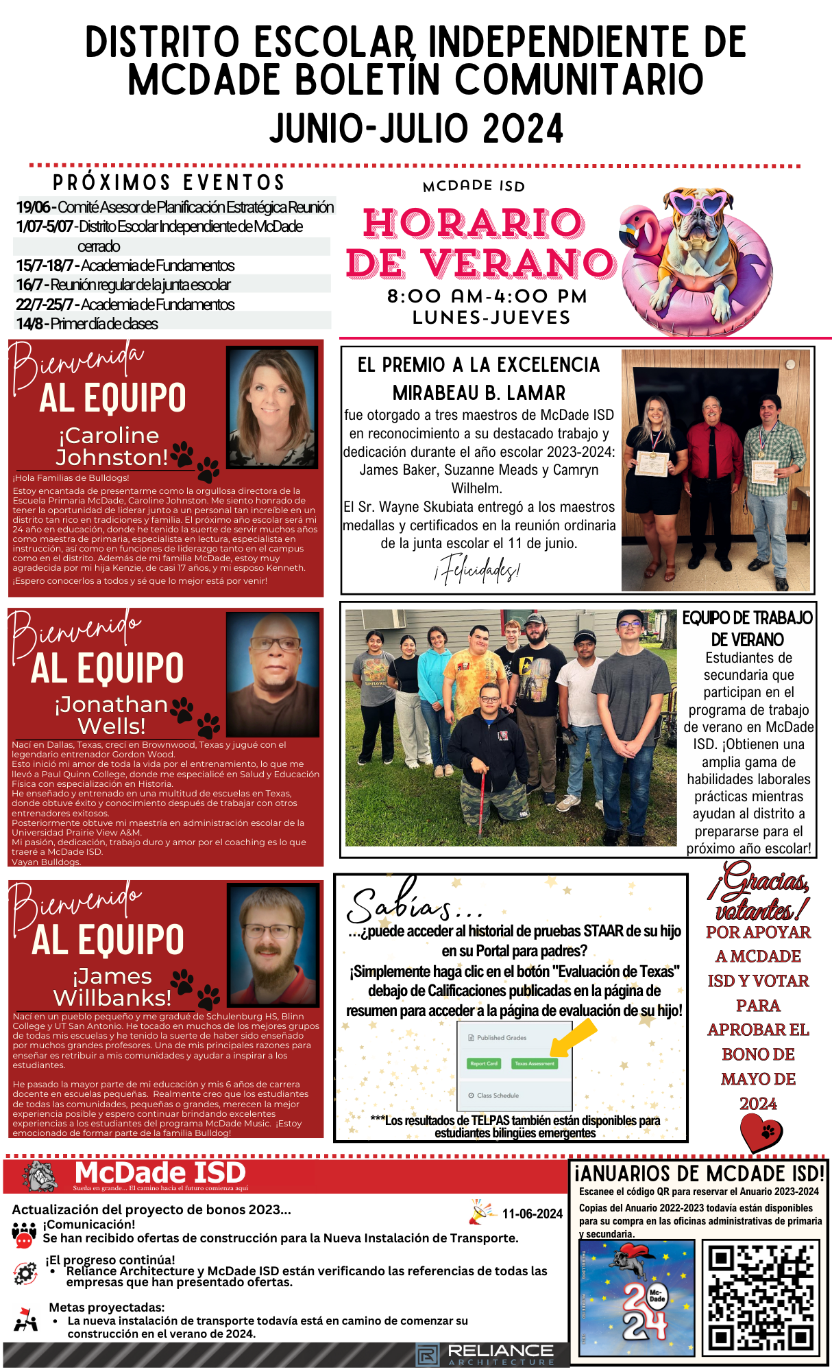June Newsletter - Spanish