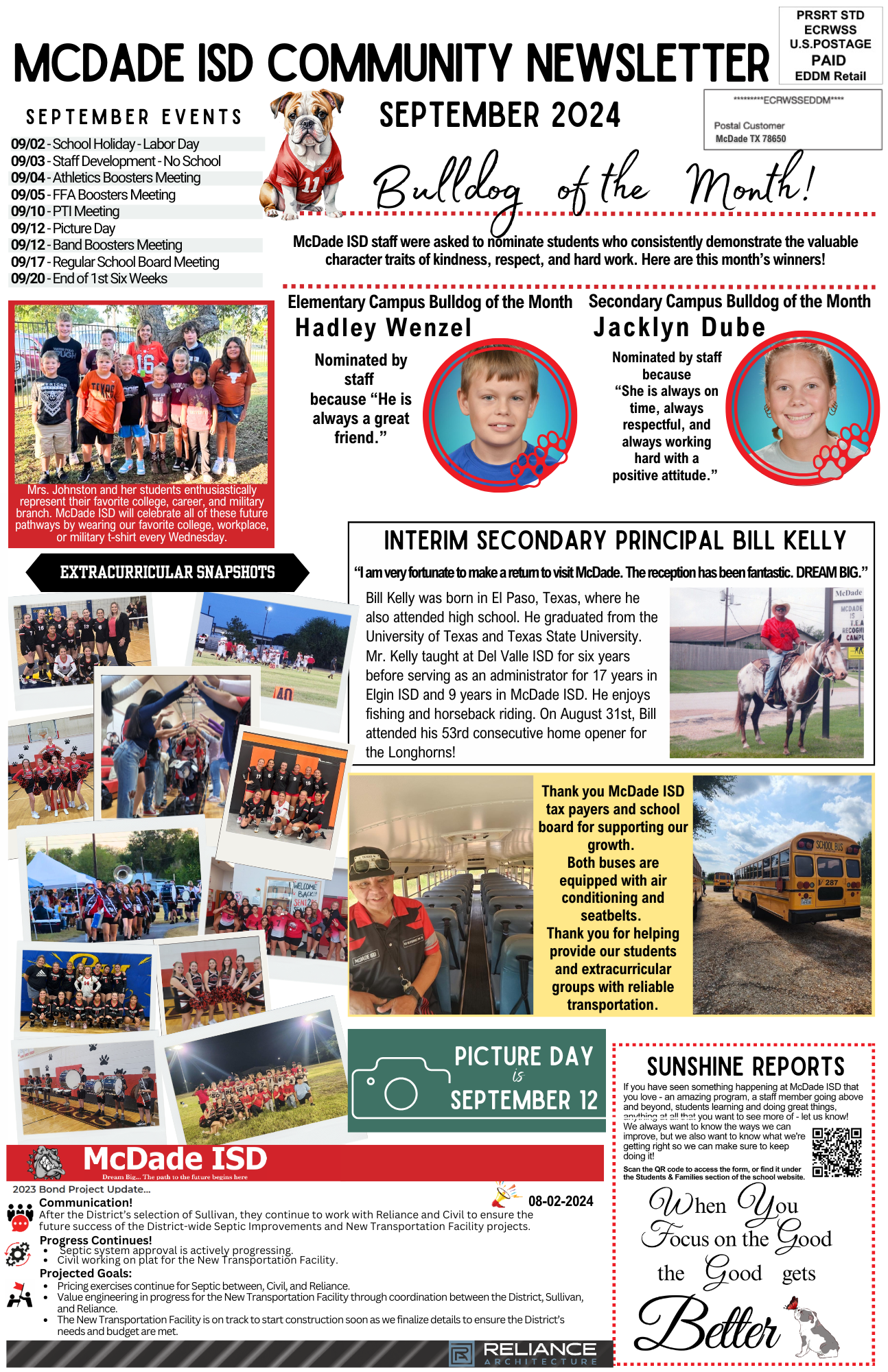 September Newsletter