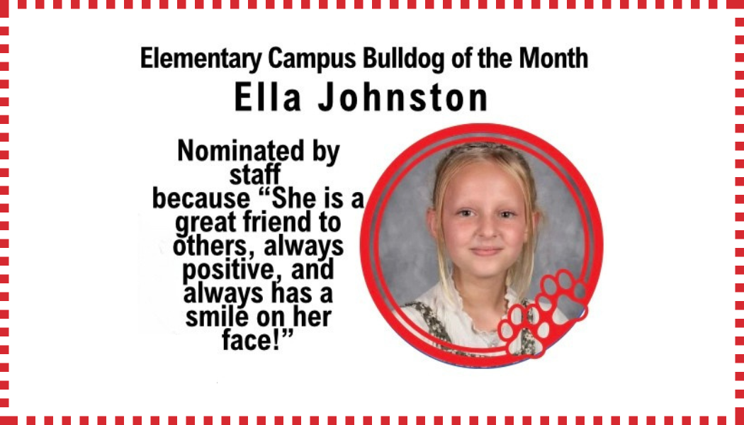 Bulldog of the Month