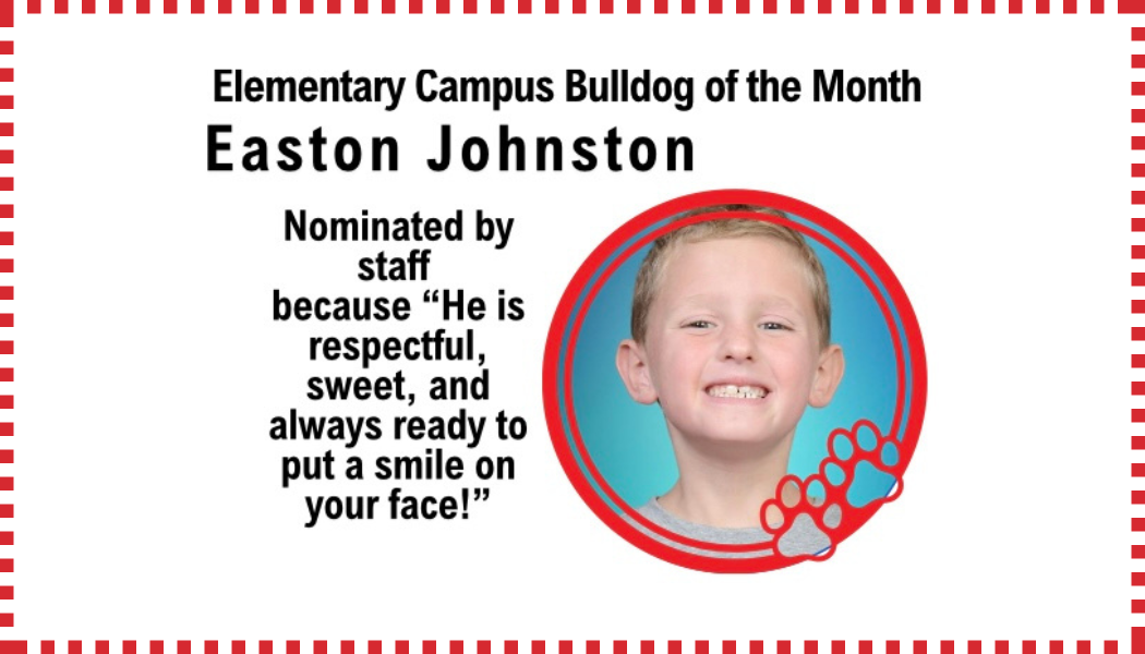 Bulldog of the Month