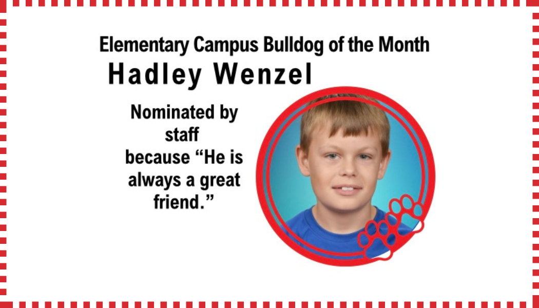 Bulldog of the Month