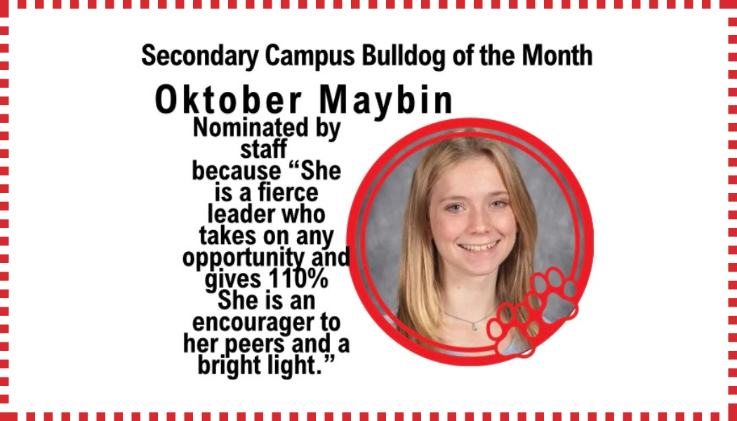 Bulldog of the Month