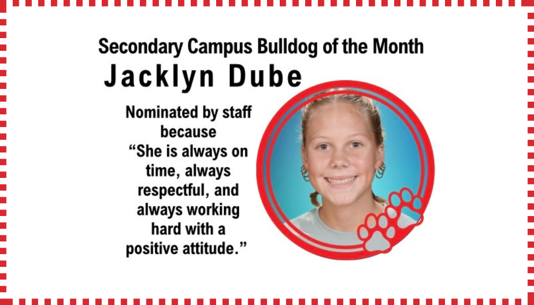 Bulldog of the Month