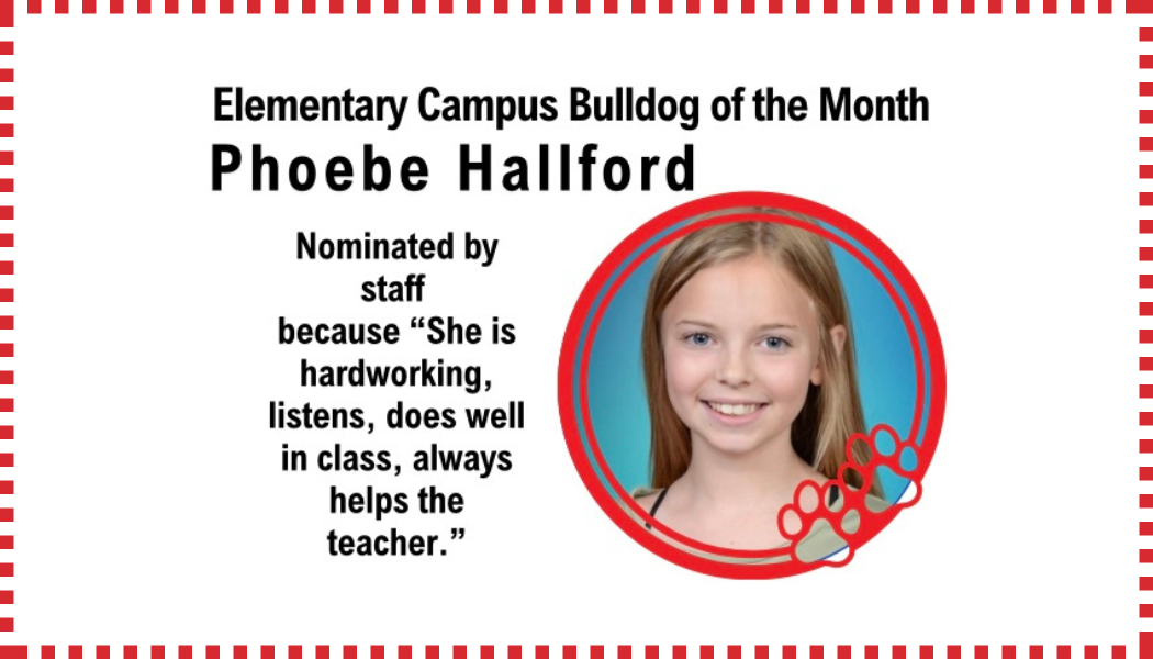 Bulldog of the Month