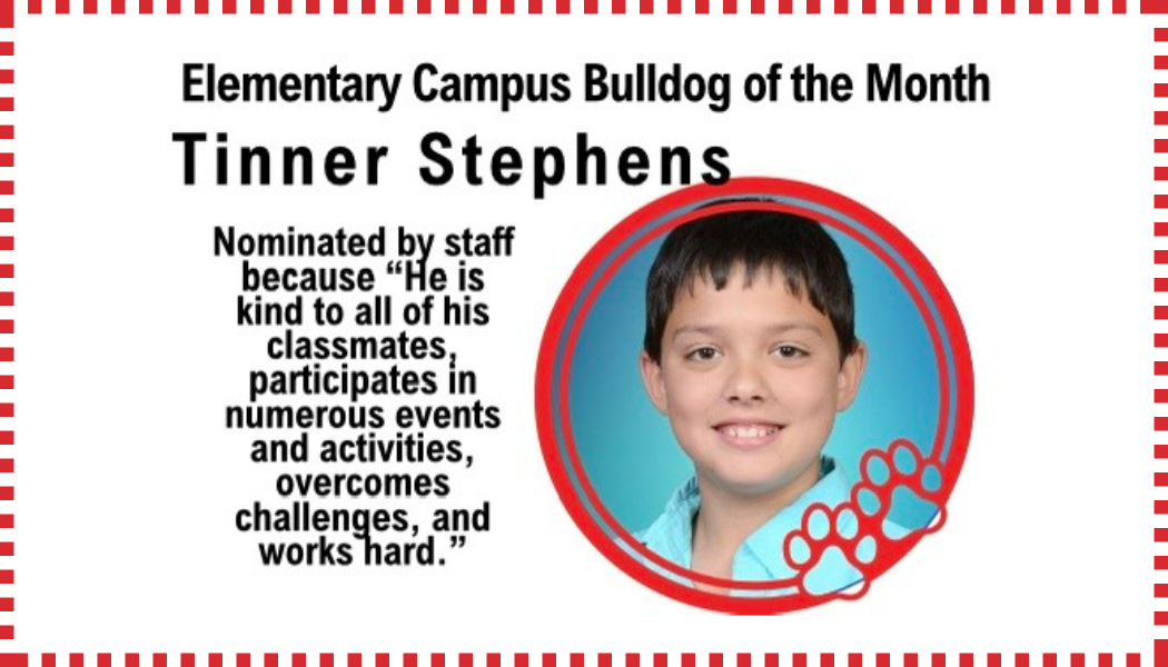 Bulldog of the Month