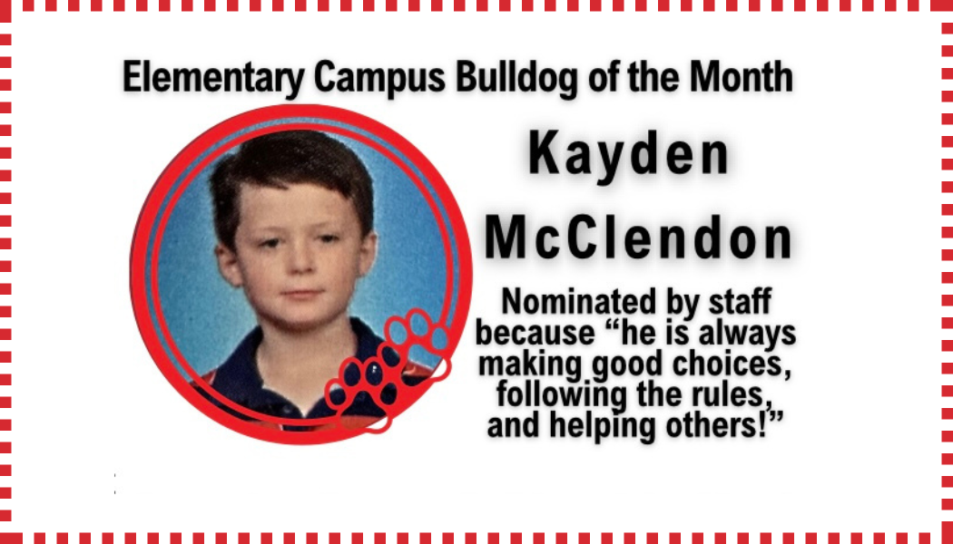 Bulldog of the Month