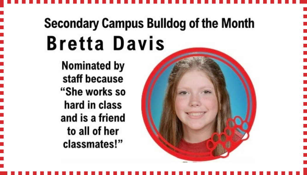 Bulldog of the Month