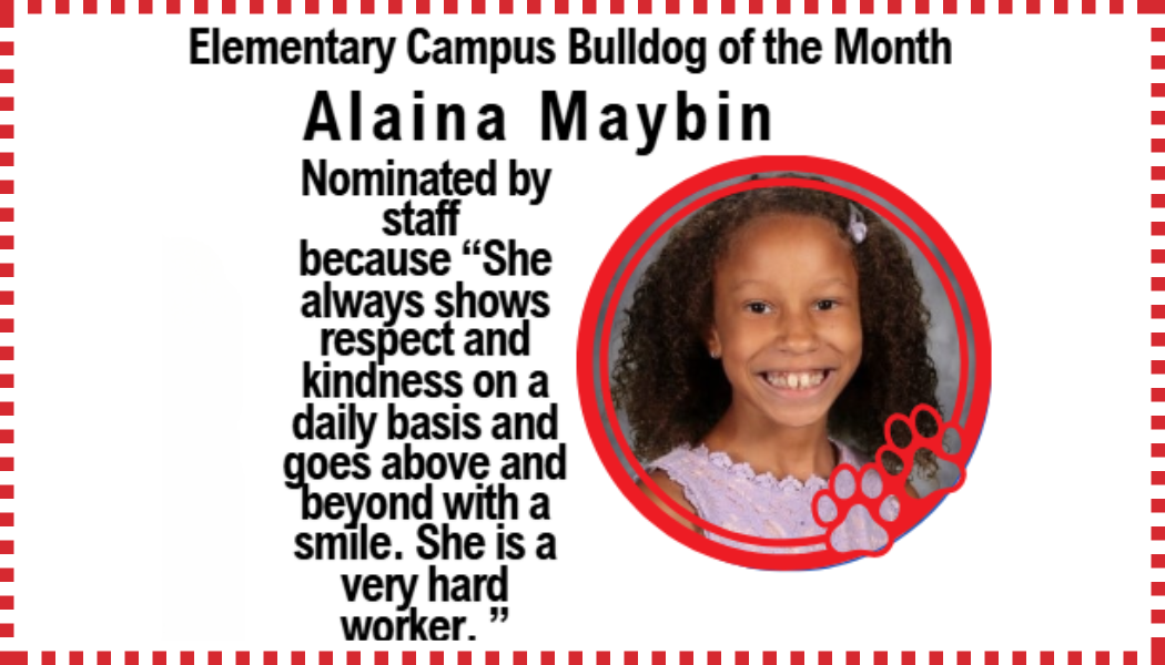 Bulldog of the Month